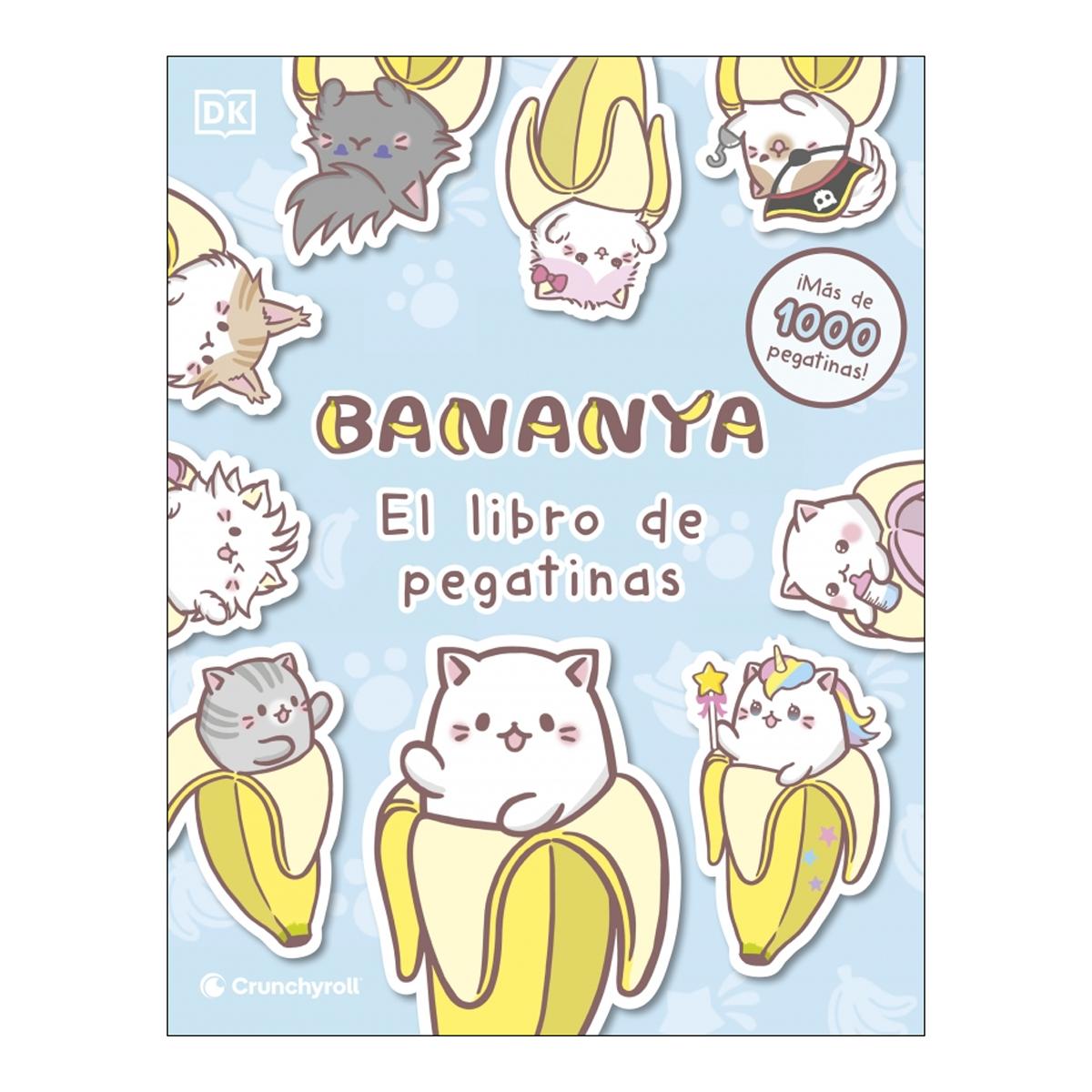 Bananya: El libro de pegatinas: ¡Más de 1.000 pegatinas! (Capa mole) 1