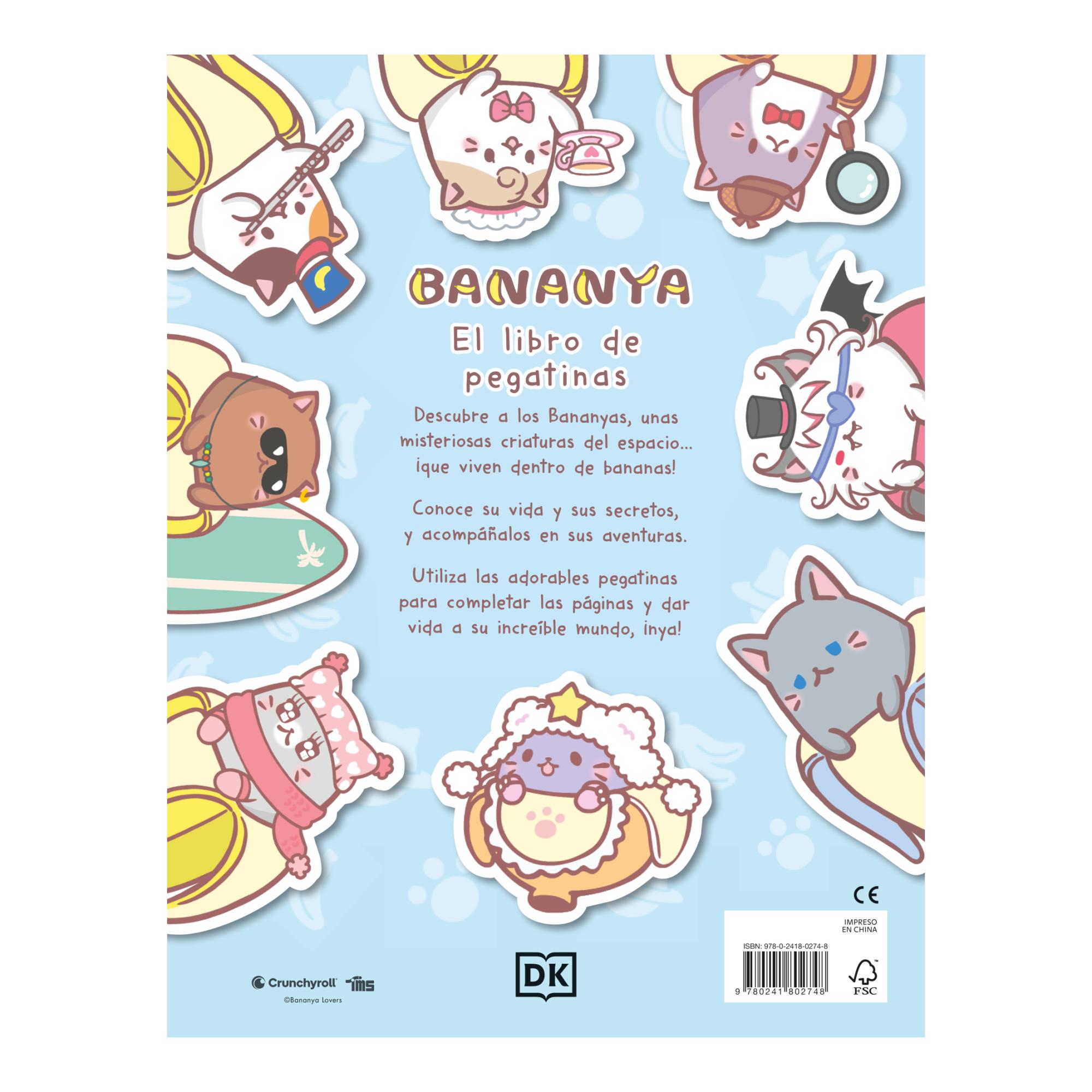 Bananya: El libro de pegatinas: ¡Más de 1.000 pegatinas! (Capa mole) 7