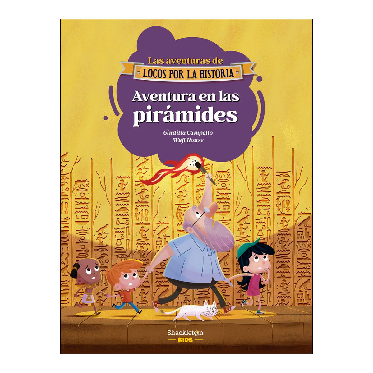 Imagem 0 de Aventura en las pirámides: Únete a Carmen, Marco y el abuelo, y descubre la historia explicada como si fuera un cuento para niños y niñas. (Capa mole)
