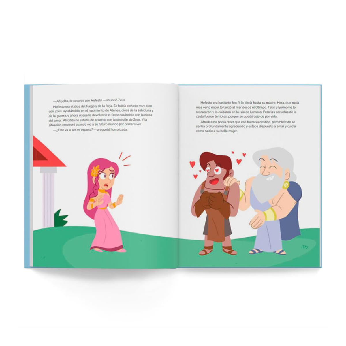 Mitos de las diosas del Olimpo: Atenea, la diosa de la sabiduría. Deméter, la diosa de las estaciones Afrodita, la diosa del amor | Libro (Capa dura) 3