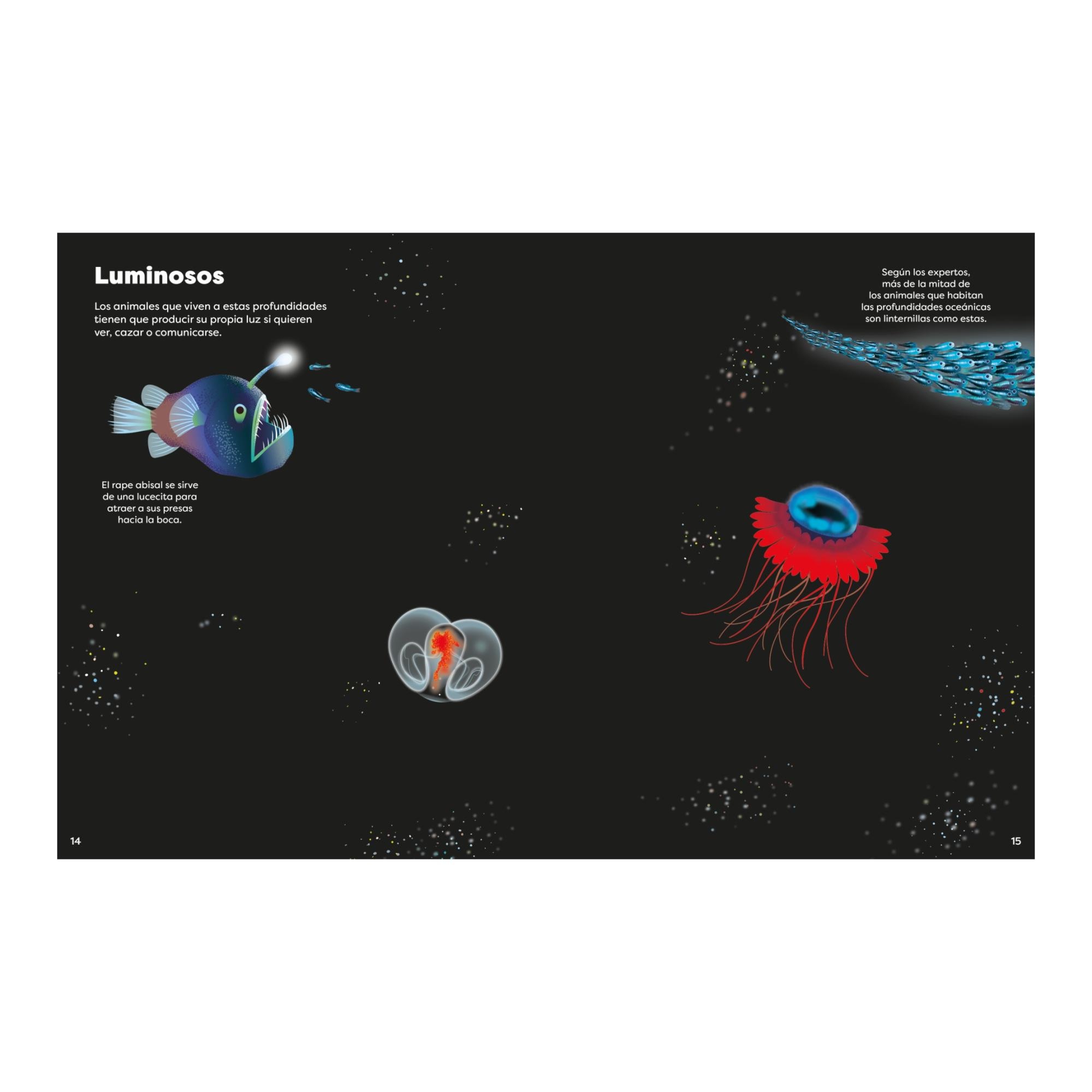 Extraños seres de las profundidades marinas (Capa mole) 2
