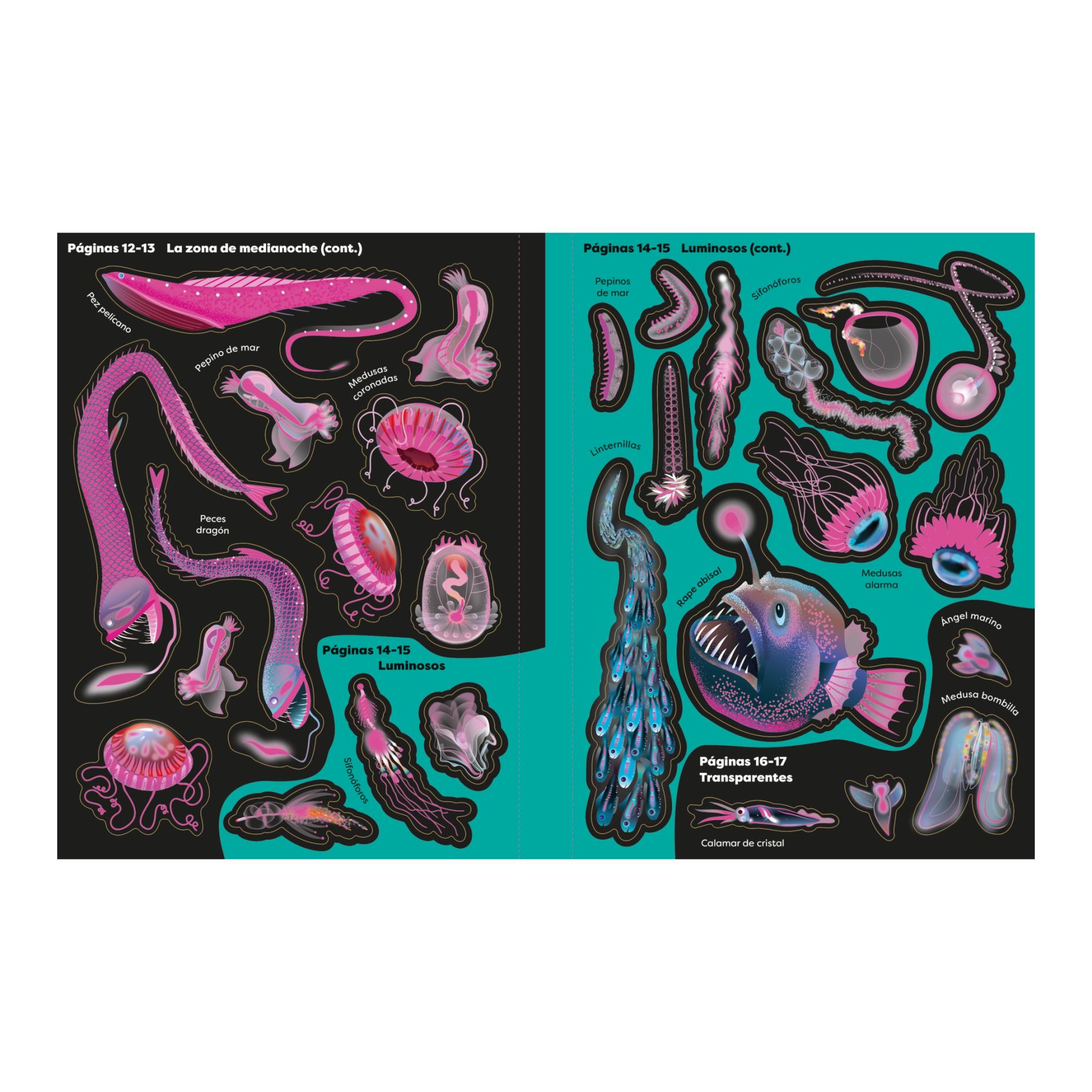 Extraños seres de las profundidades marinas (Capa mole) 4