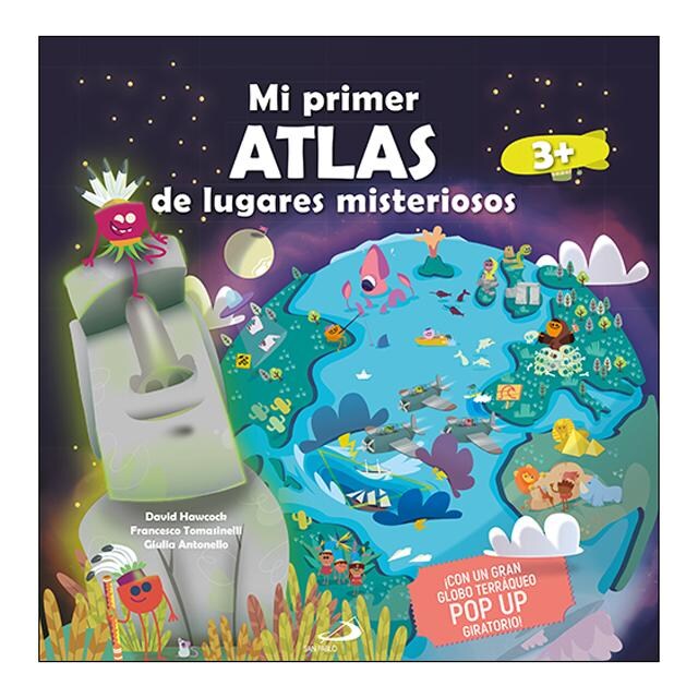 Imagem 0 de Mi primer Atlas de lugares misteriosos: ¡Con un gran globo terráqueo pop up giratorio!
