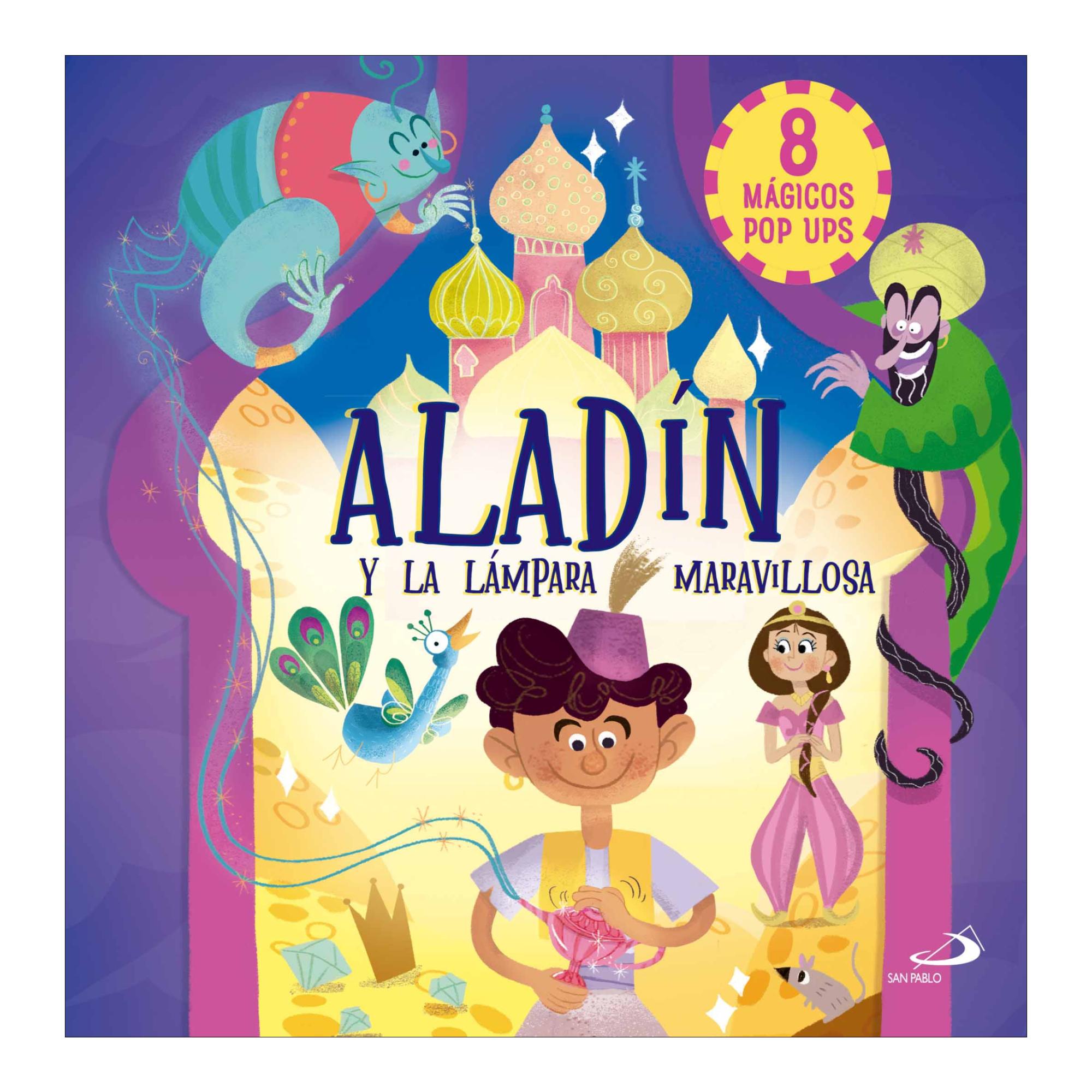 Aladín y la lámpara maravillosa: 8 mágicos pop ups (Capa dura) 1