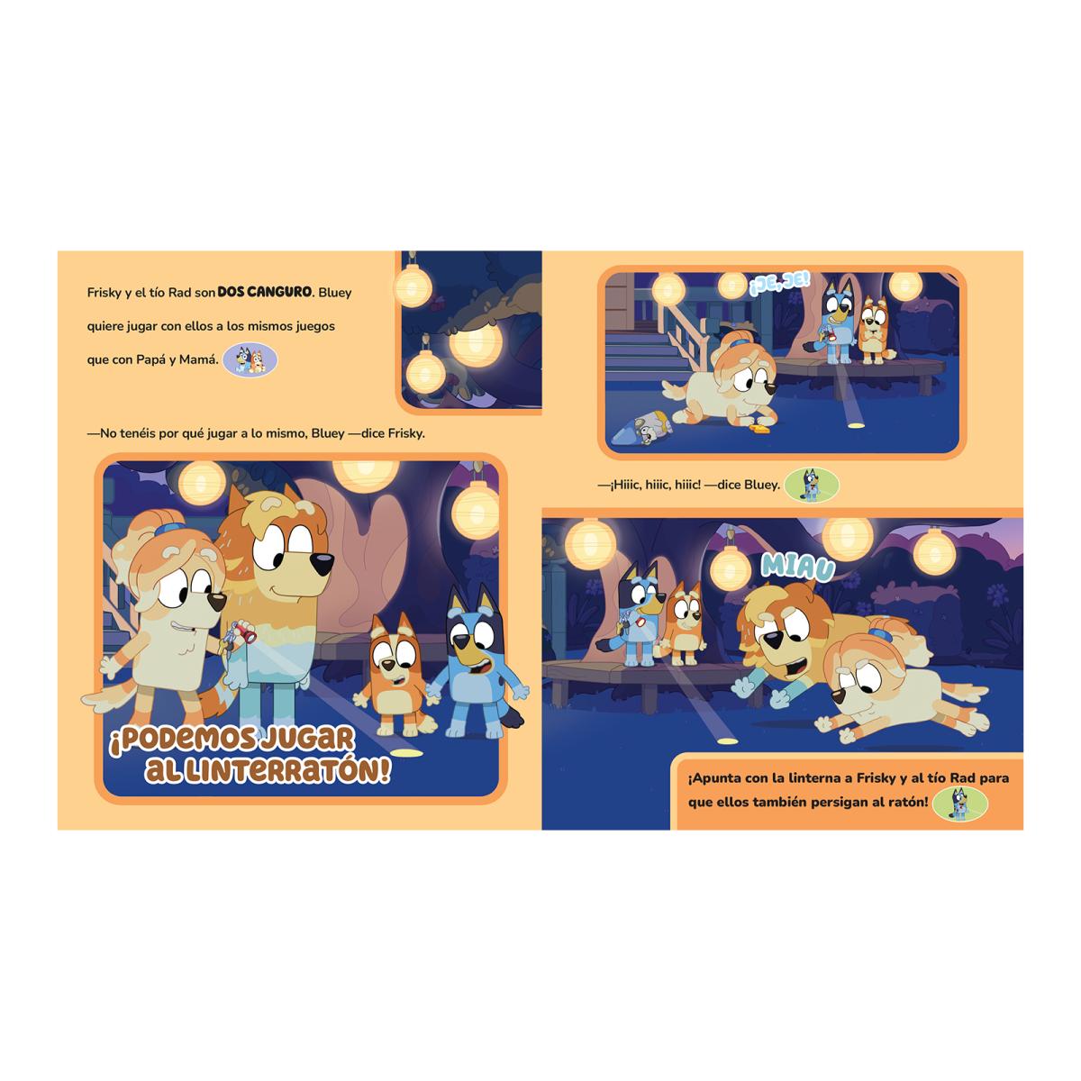 BLUEY: ¡COMO BRILLAN! - LIBRO DE BLUEY CON LINTERNA - PI KIDS 3