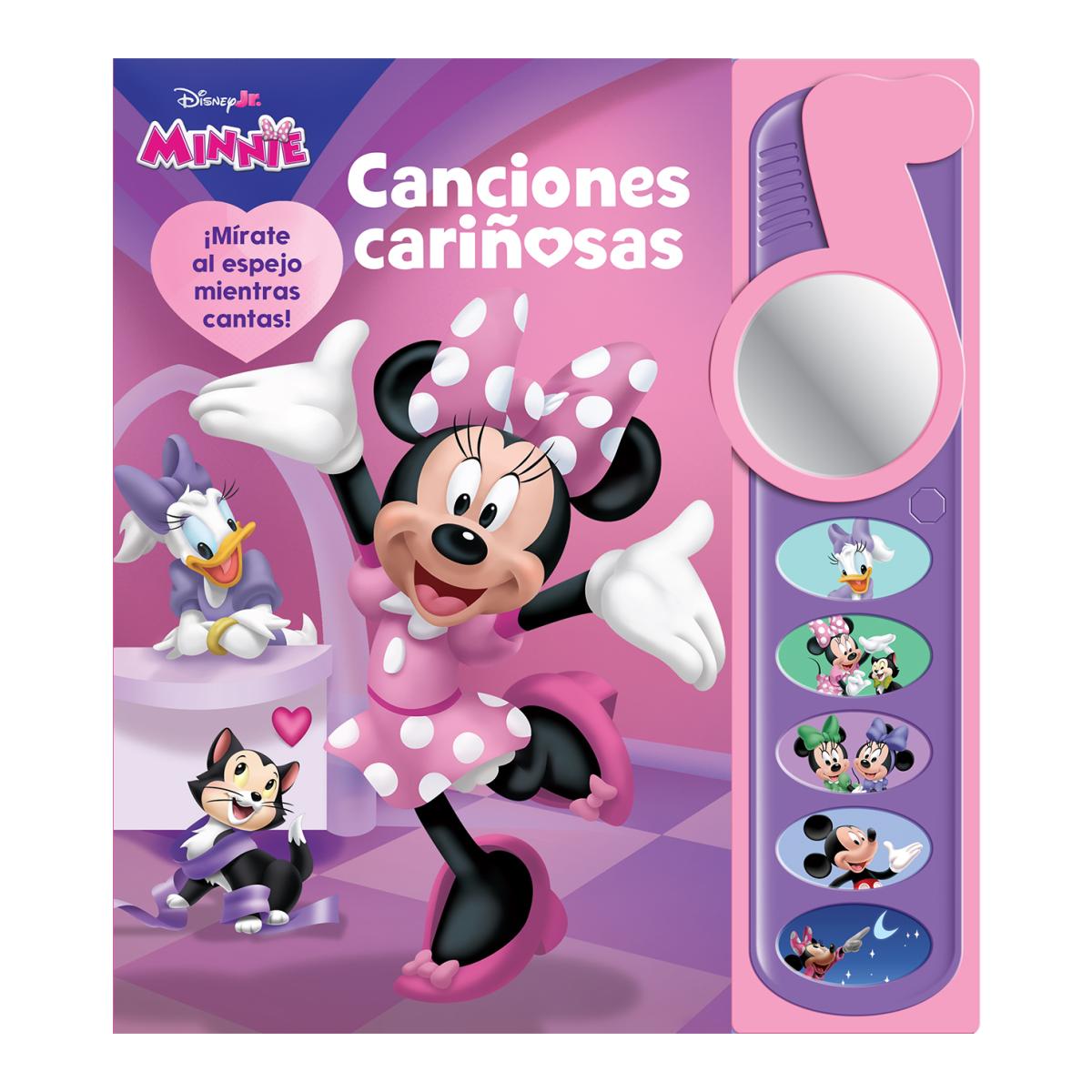 DISNEY MINNIE MOUSE: CANCIONES CARIÑOSAS - MÍRATE AL ESPEJO MIENTRAS CANTAS - LIBRO CON 5 BOTONES DE SONIDOS - PI KIDS (Capa dura) 1