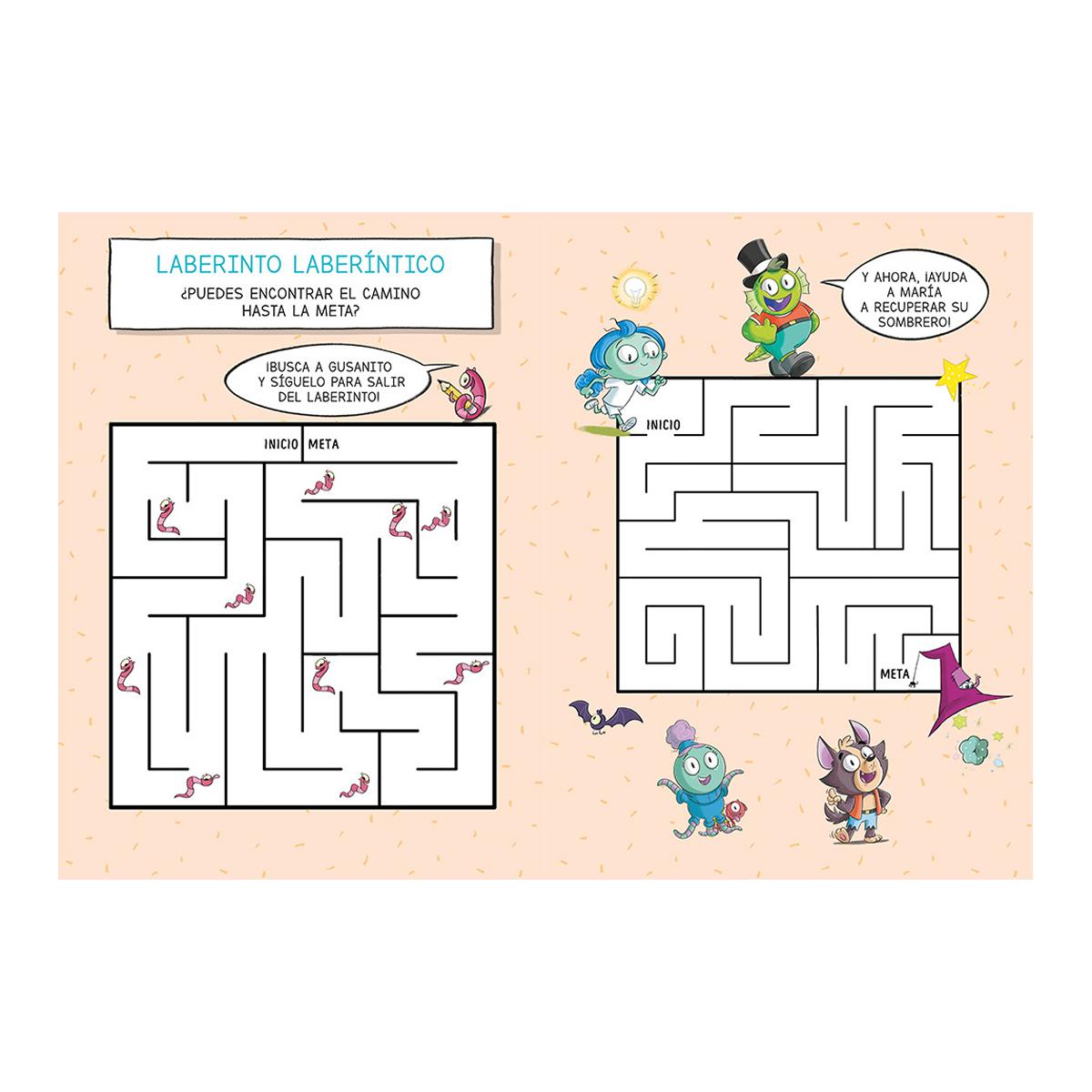 Escuela de Monstruos - Cuaderno de vacaciones: Letras, números, creatividad y pasatiempos para niños de 3 a 5 años (Tapa blanda) 3