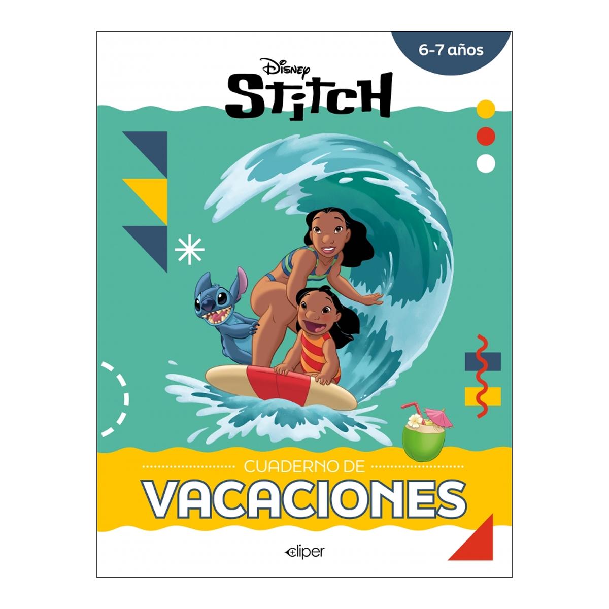 Imagem 0 de Stitch. Cuaderno de vacaciones (6-7 años): Actividades educativas con los personajes Disney (Capa mole)