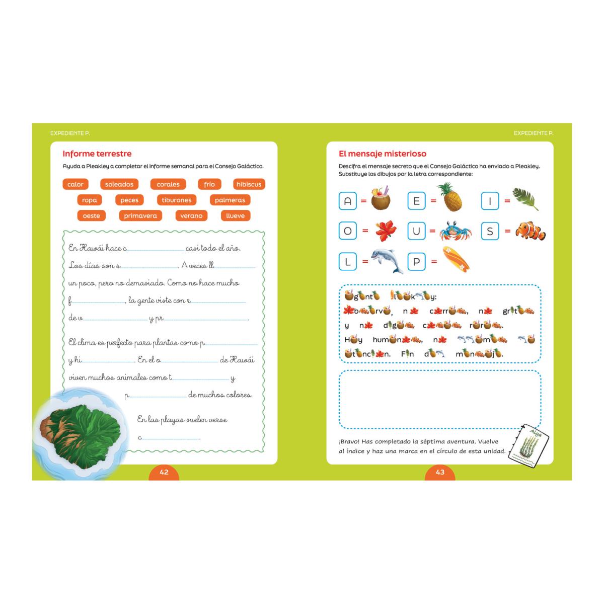 Stitch. Cuaderno de vacaciones (6-7 años): Actividades educativas con los personajes Disney (Capa mole) 4