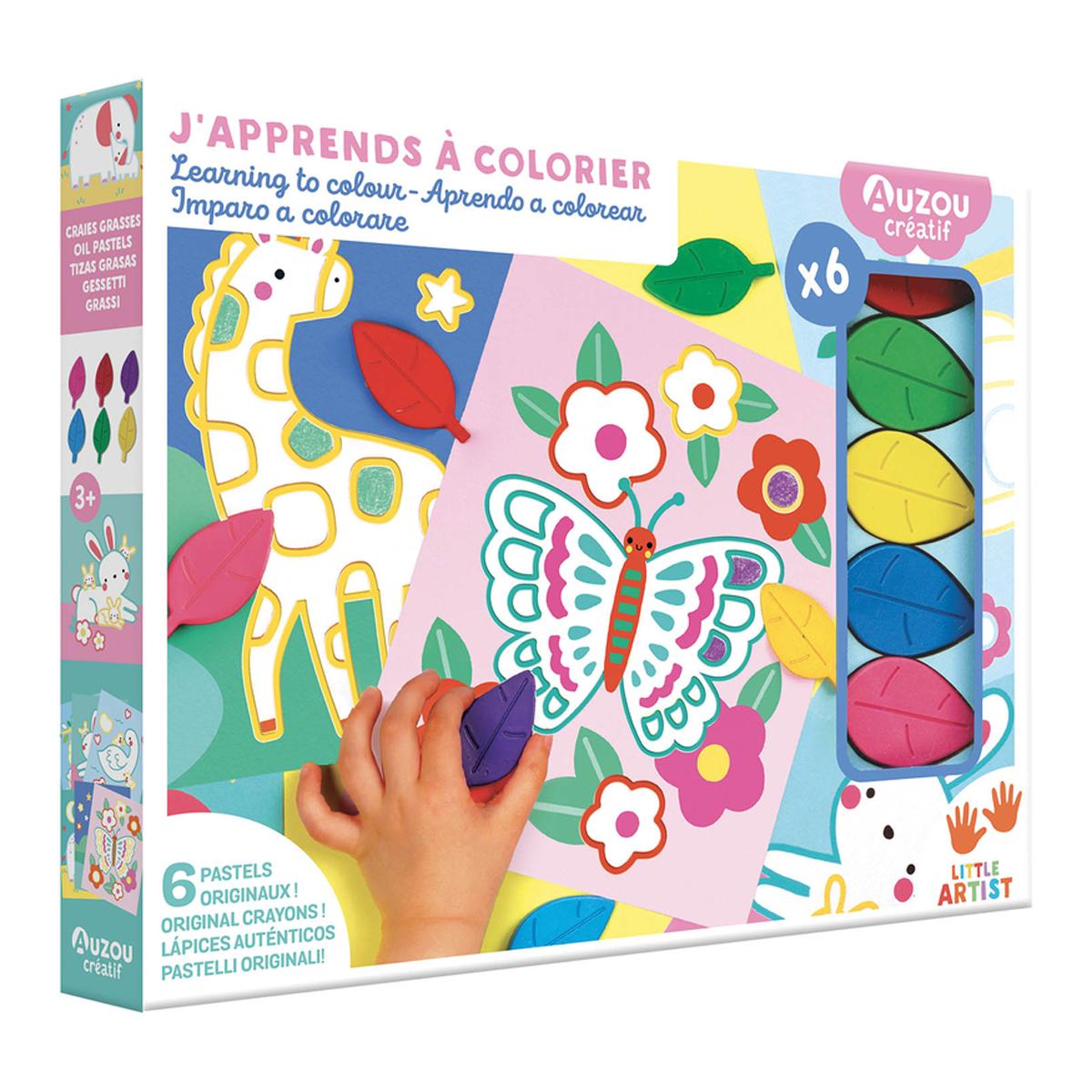 Aprendo a colorear. Cofre de artista 1