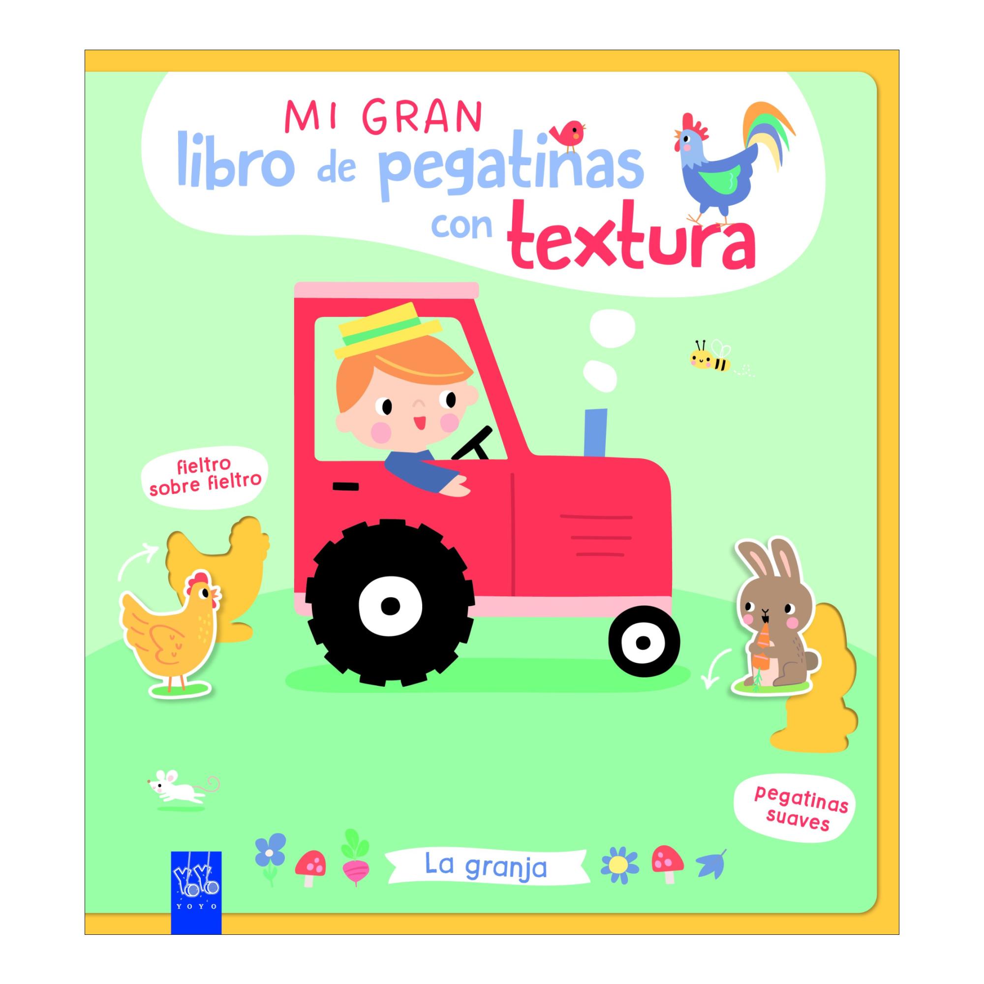 Imagem 0 de Mi gran libro de pegatinas con textura. La granja