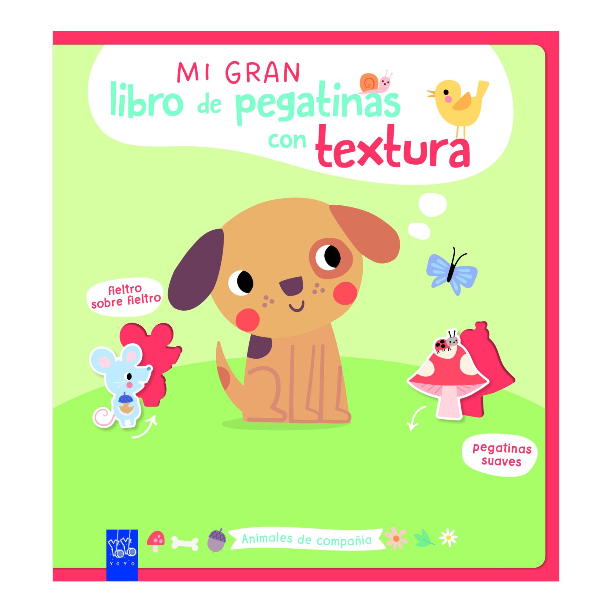 Imagem 0 de Mi gran libro de pegatinas con textura. Animales de compañía