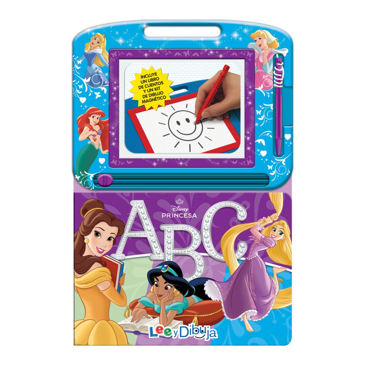 Princesas disney - libro+pizarra magnética 1