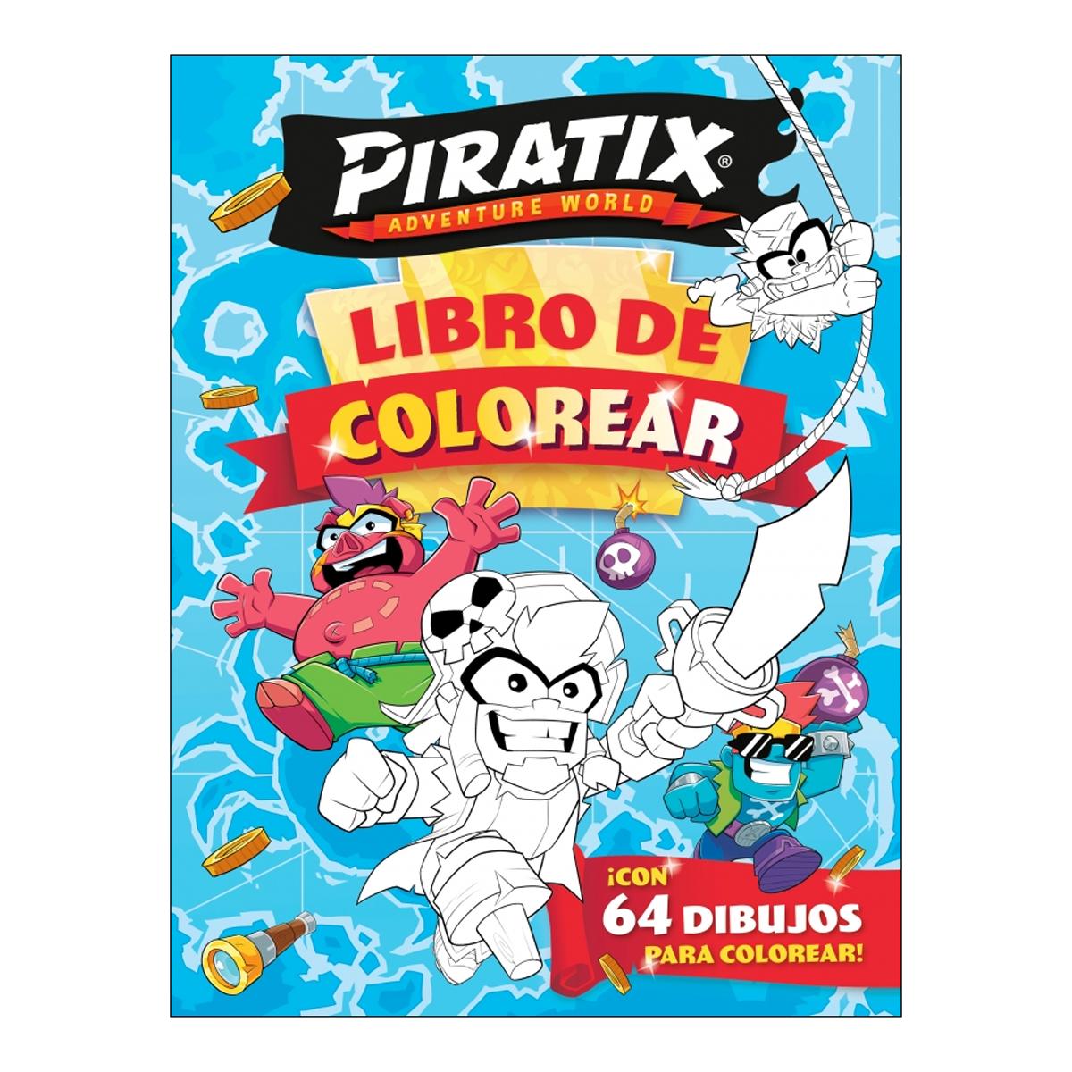 Piratix. actividades - libro de colorear 1