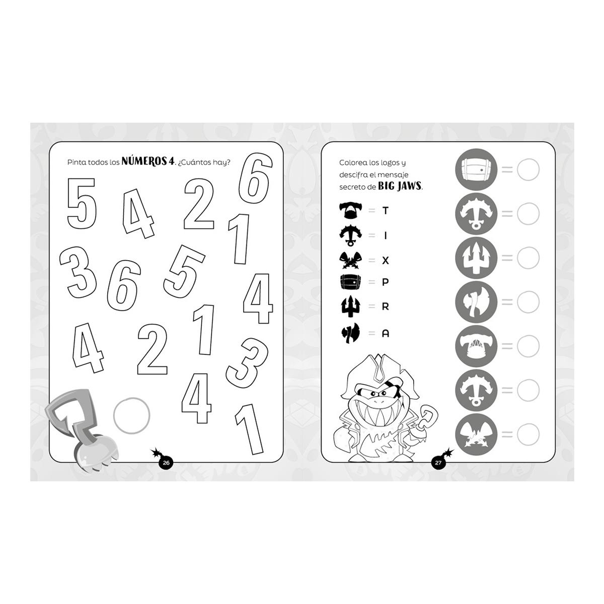 Piratix. actividades - libro de colorear 4