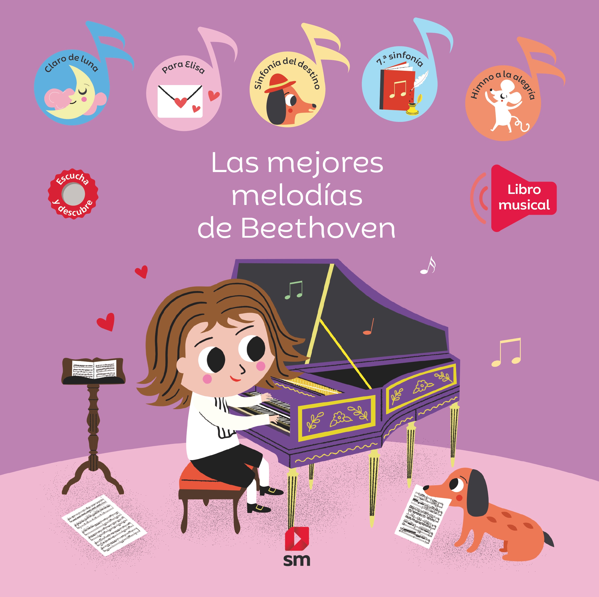 Imagem 0 de LAS MEJORES MELODÍAS DE BEETHOVEN  (Capa dura)