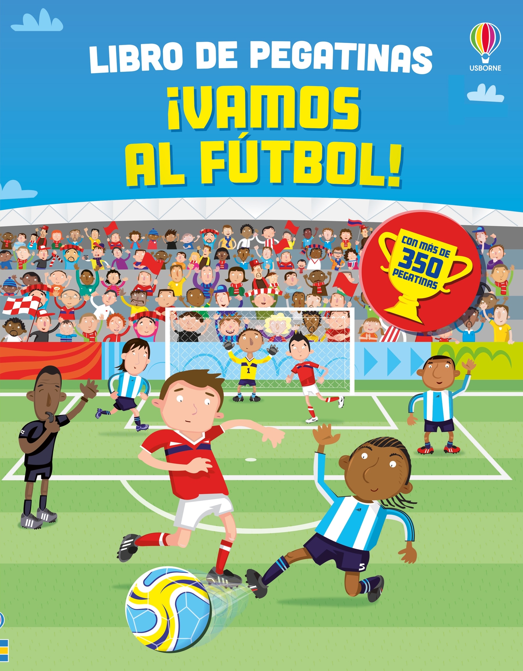 Imagem 0 de ¡VAMOS AL FÚTBOL!PEGATINAS PARA TODOS  (Capa Mole)