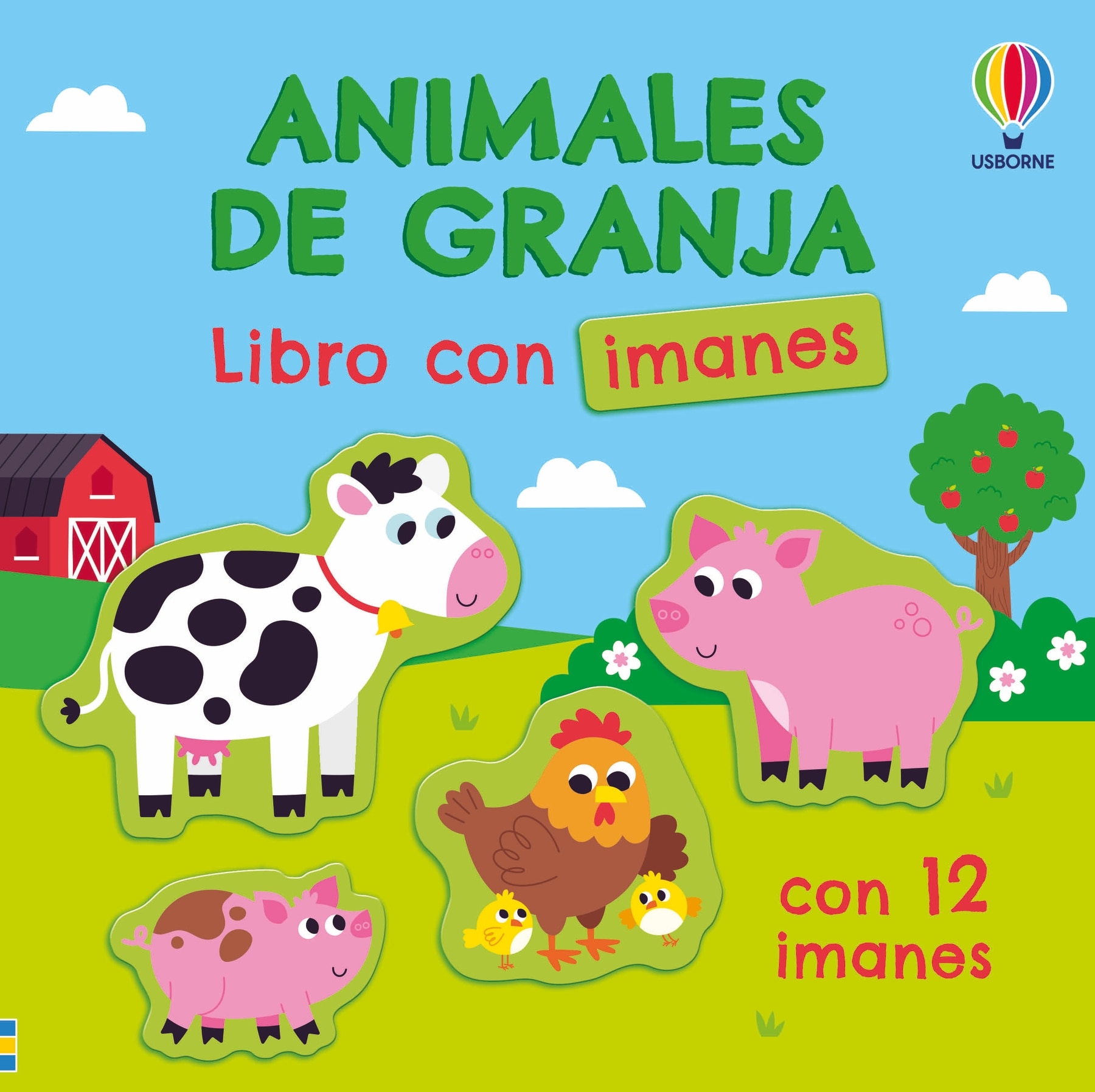 Animales de granja.libros con imanes 1