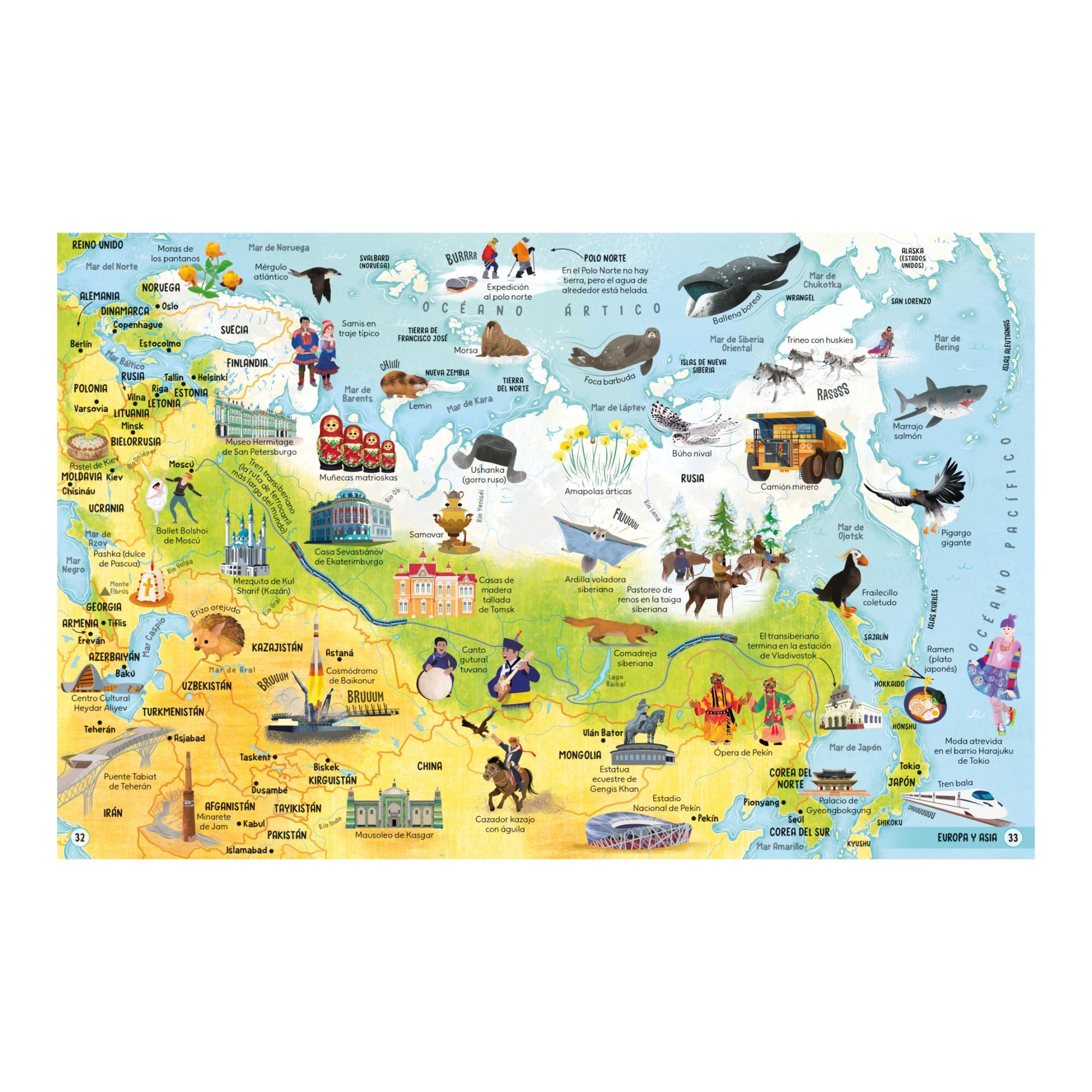 ATLAS ILUSTRADO DEL MUNDO  (Capa dura) 5