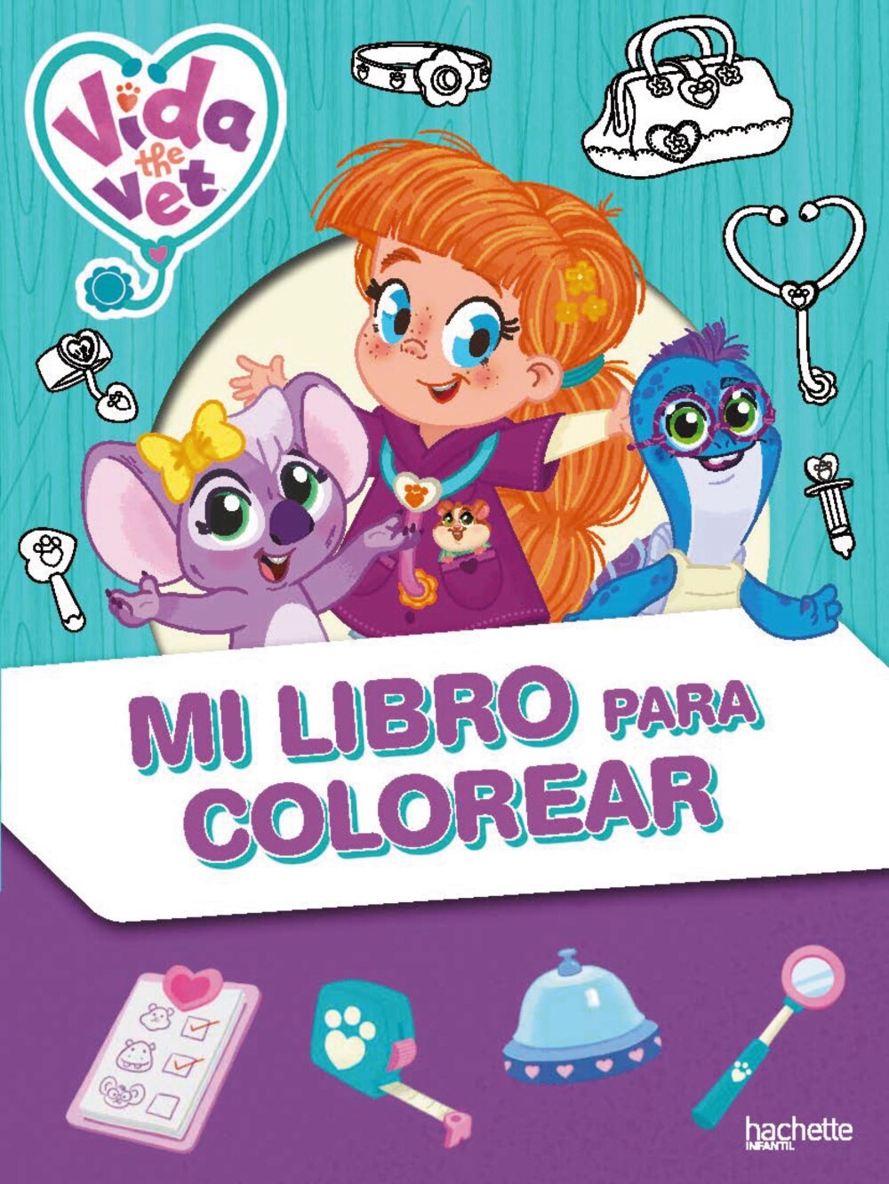 Vida la veterinaria. mi libro para color 1