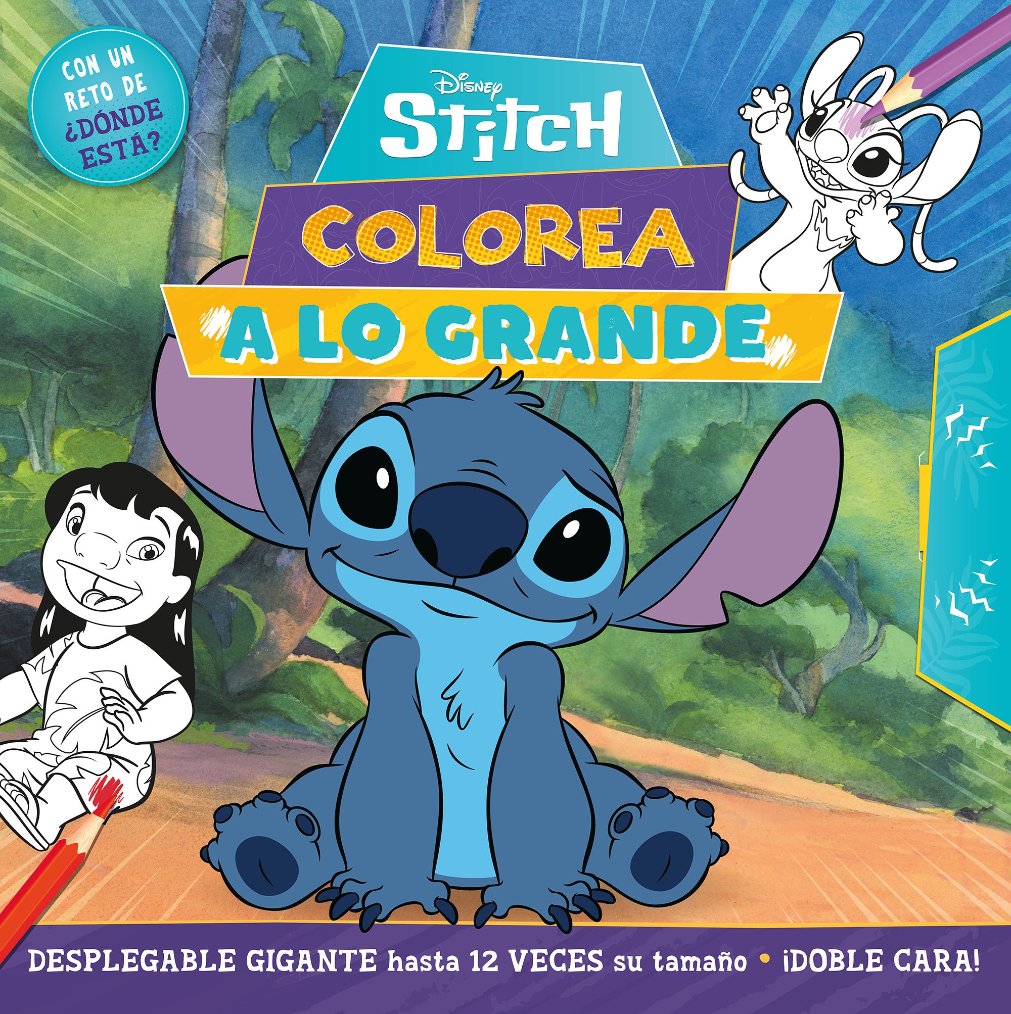 Imagem 0 de STITCH. ¡COLOREA A LO GRANDE! (Capa Mole)