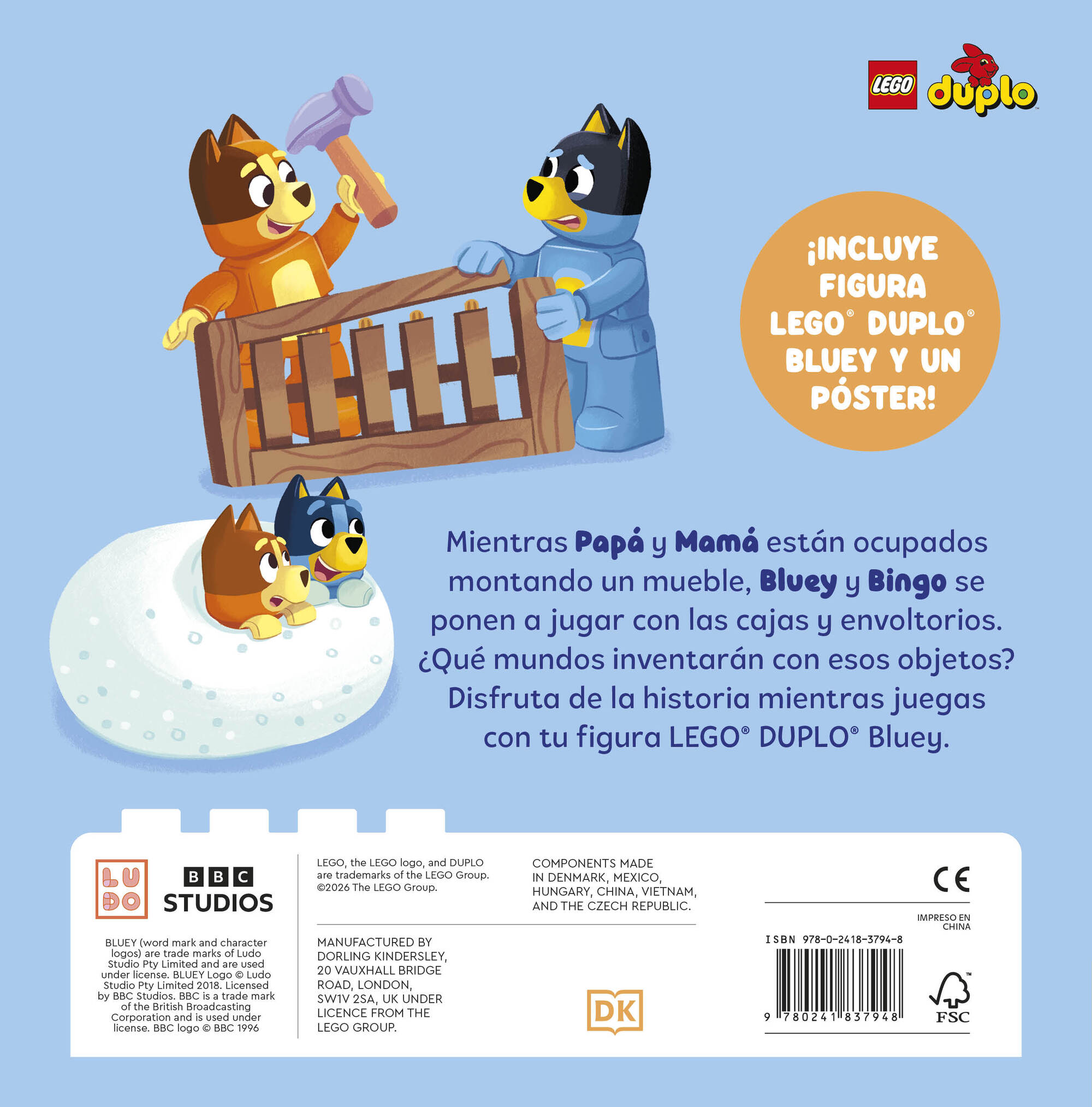 LEGO DUPLO BLUEY: MONTAR MUEBLES  (Tapa dura) 2