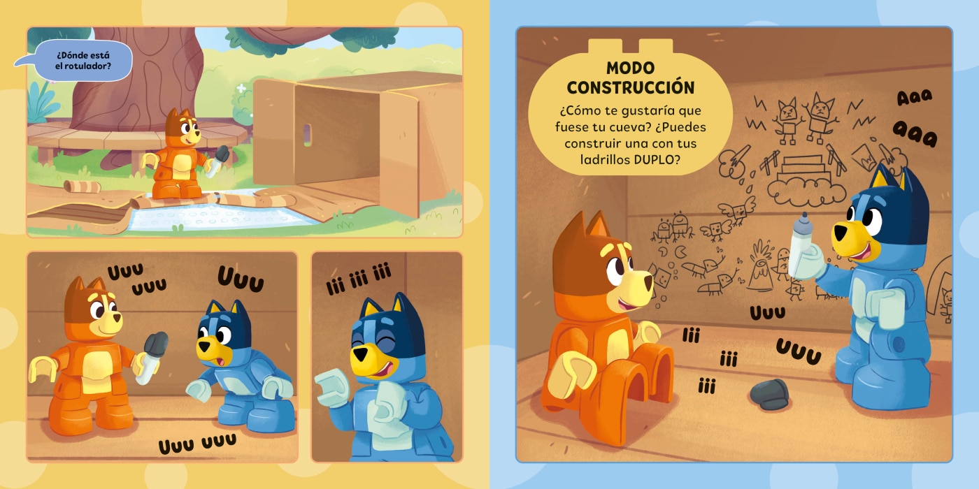 LEGO DUPLO BLUEY: MONTAR MUEBLES  (Tapa dura) 4