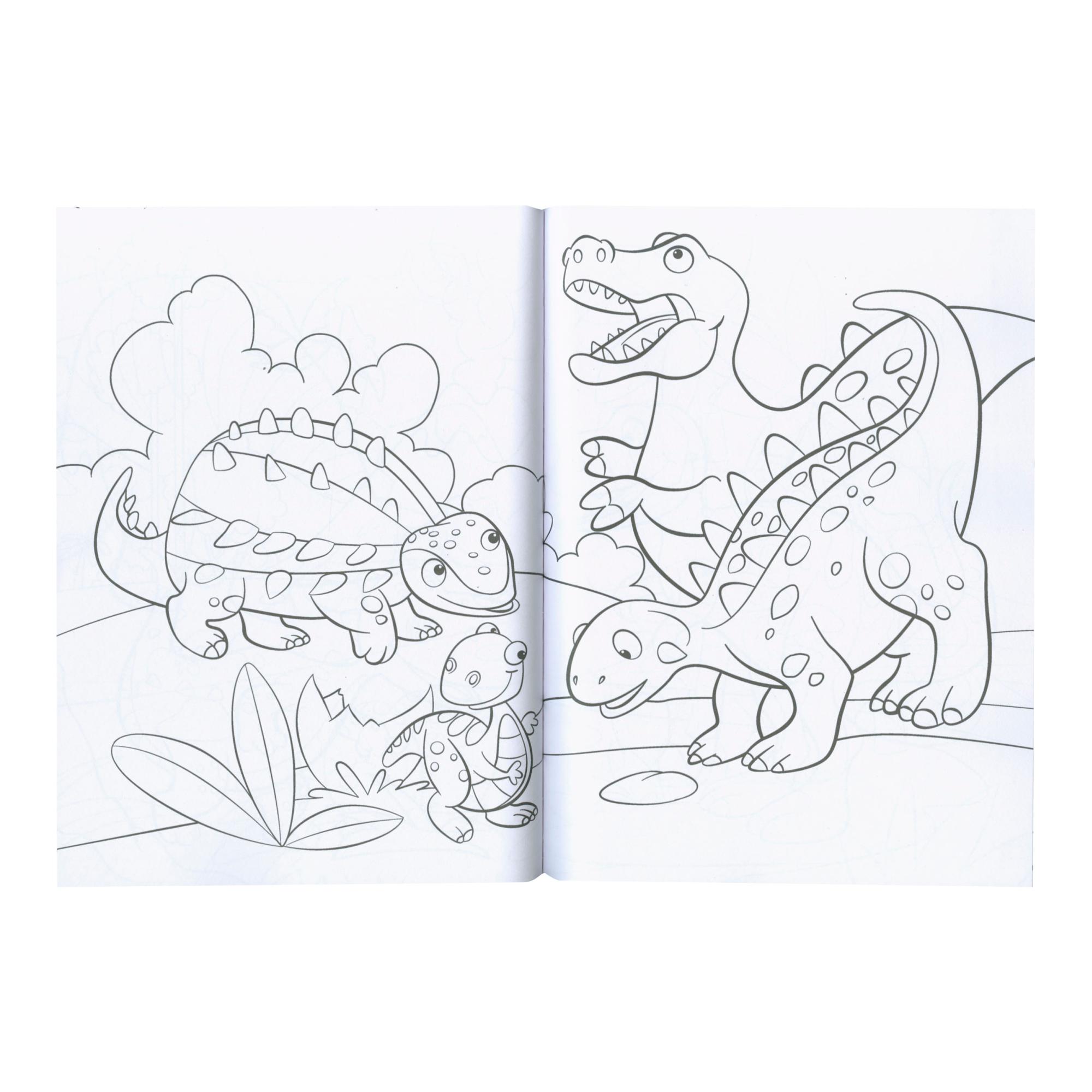 Colorea dinosaurios 2 2