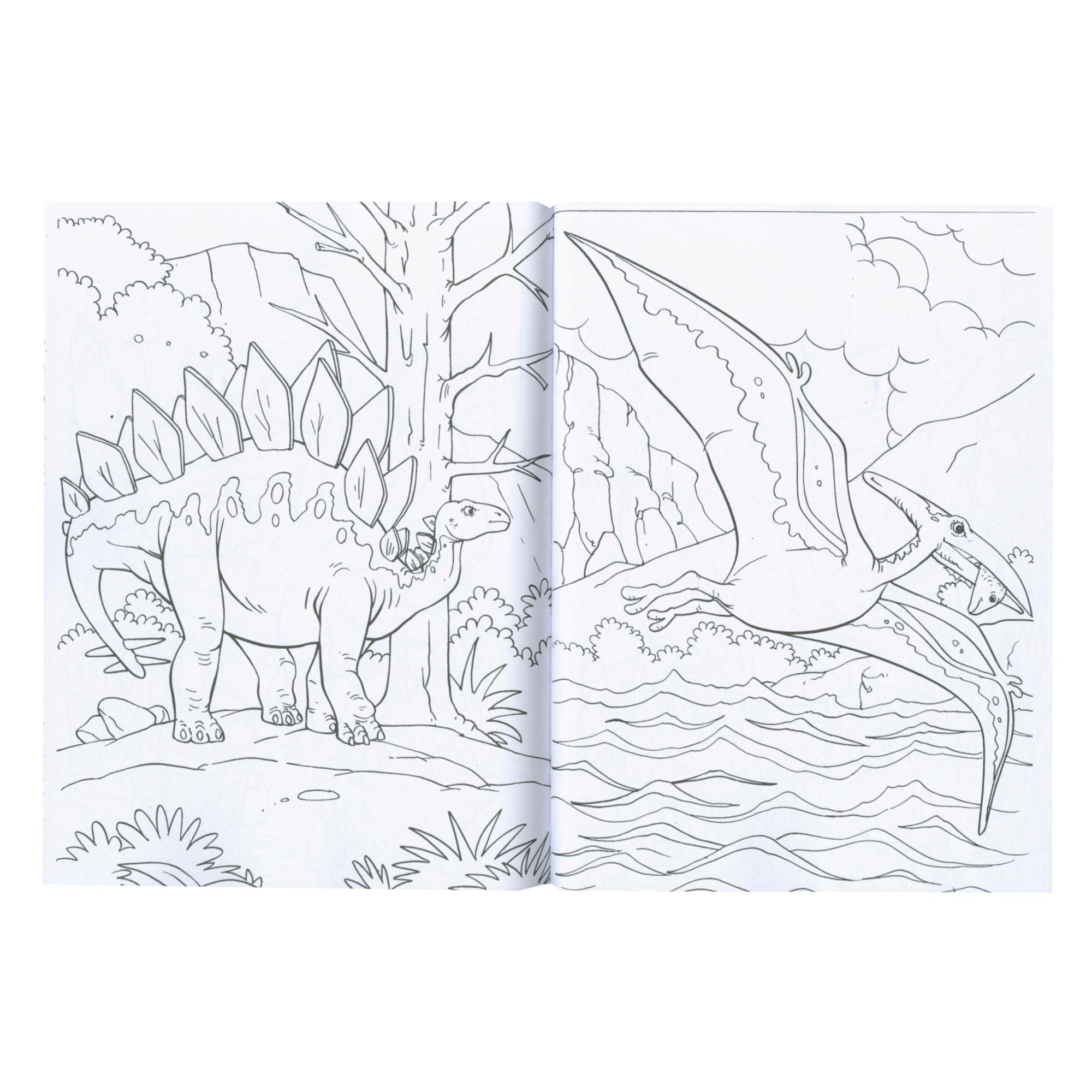 Colorea dinoisaurios 4 2