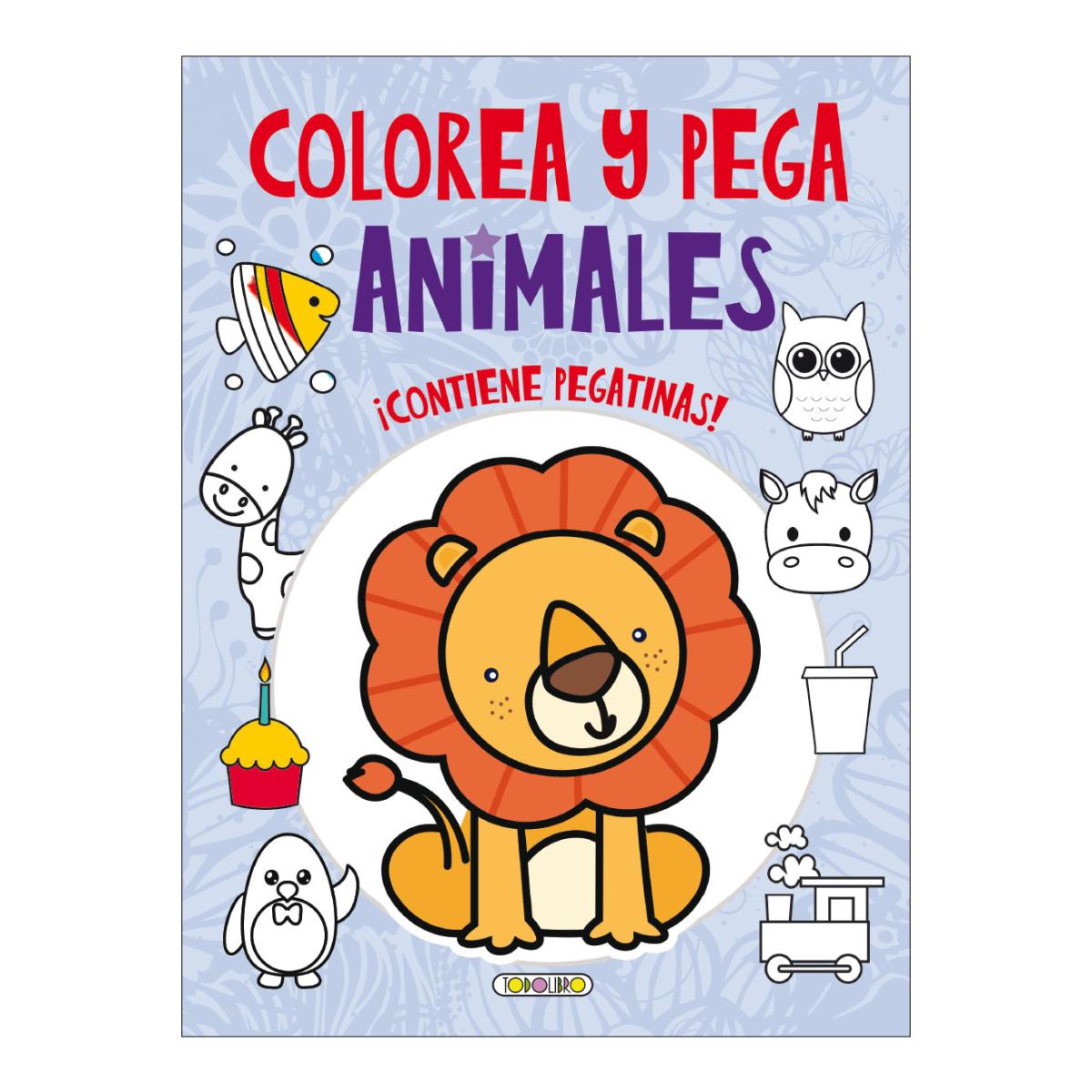 Color,pega animales 1