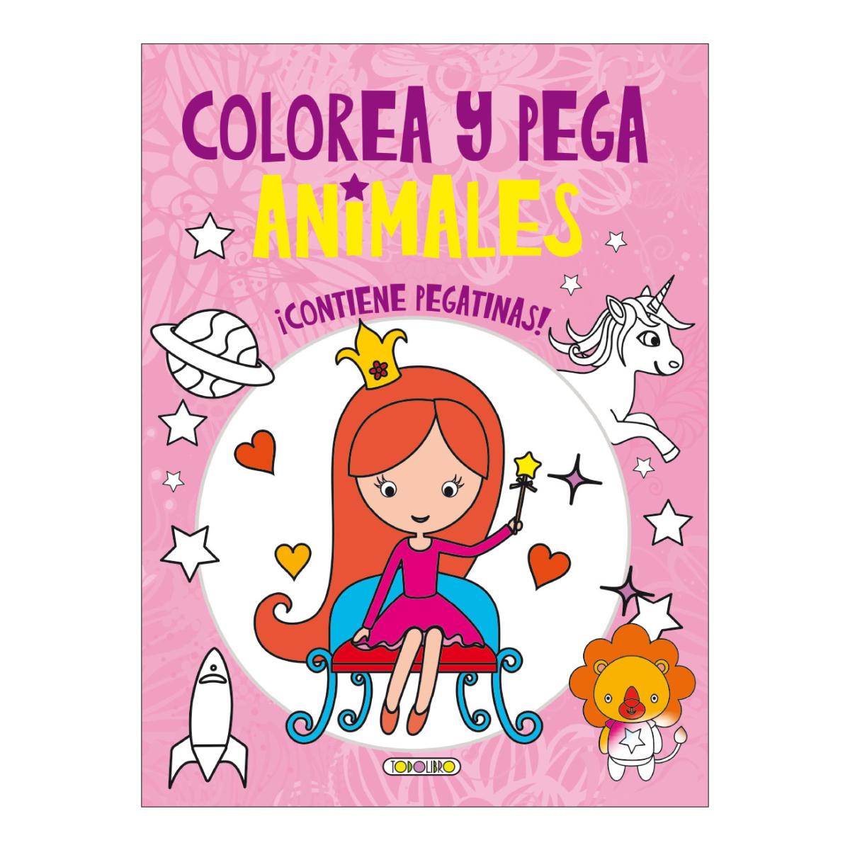 Color,pega animales 4