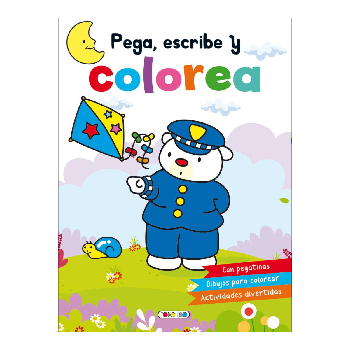 Escribbe y colorea