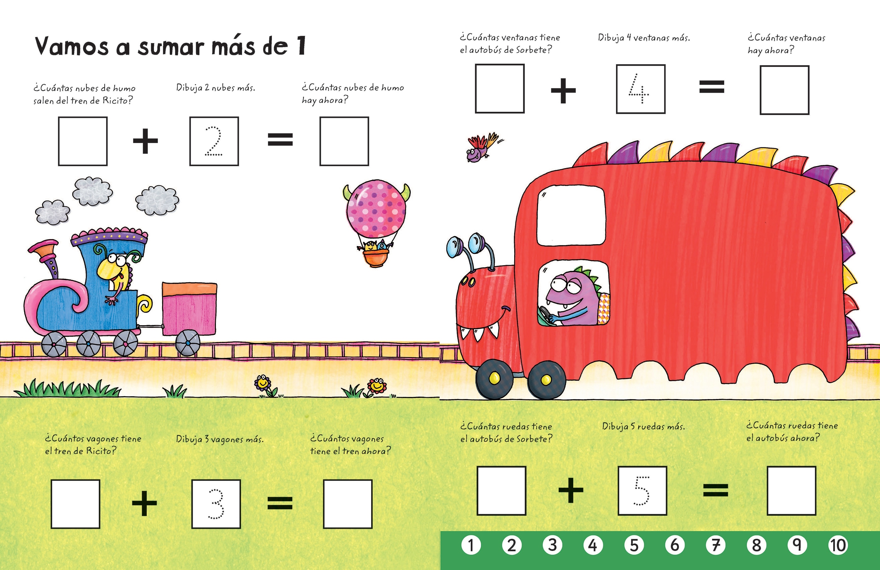 APRENDO A SUMAR Y RESTAR.LIBROS PIZARRA  (Capa Mole) 2