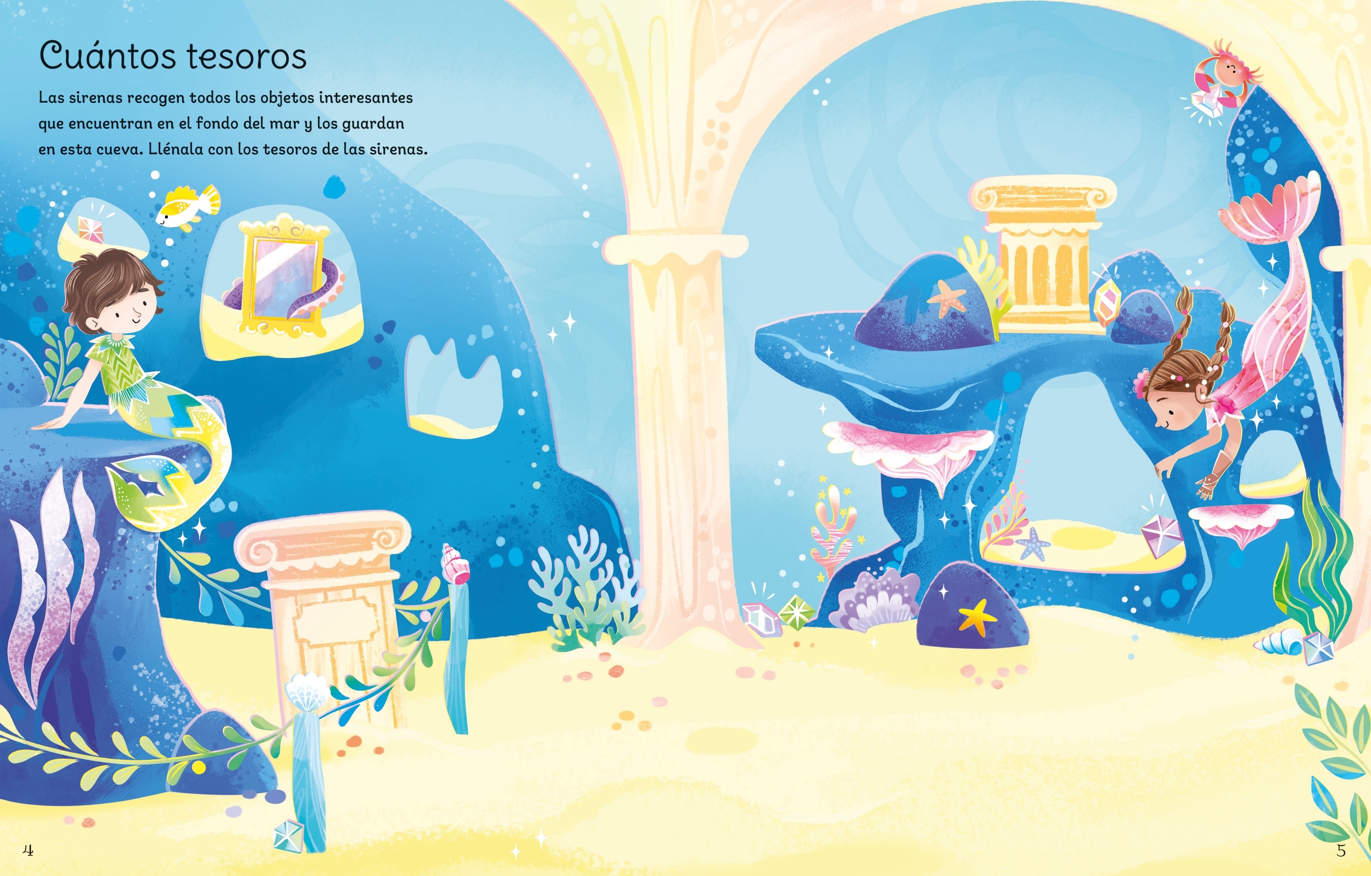 SIRENAS.MI PRIMER LIBRO PEGATINAS  (Tapa blanda) 3