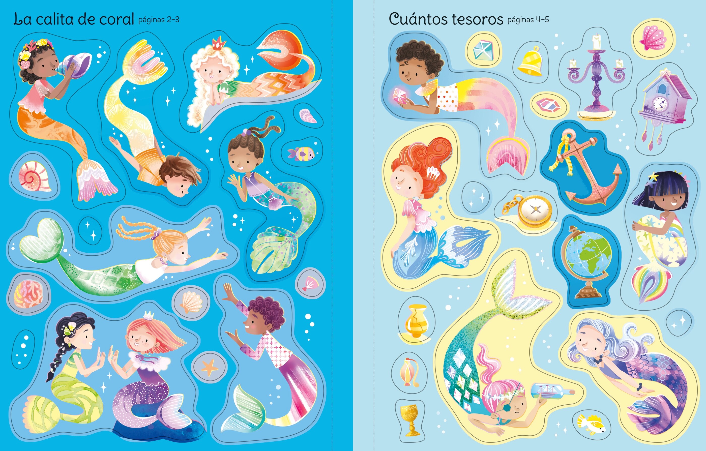 SIRENAS.MI PRIMER LIBRO PEGATINAS  (Tapa blanda) 4