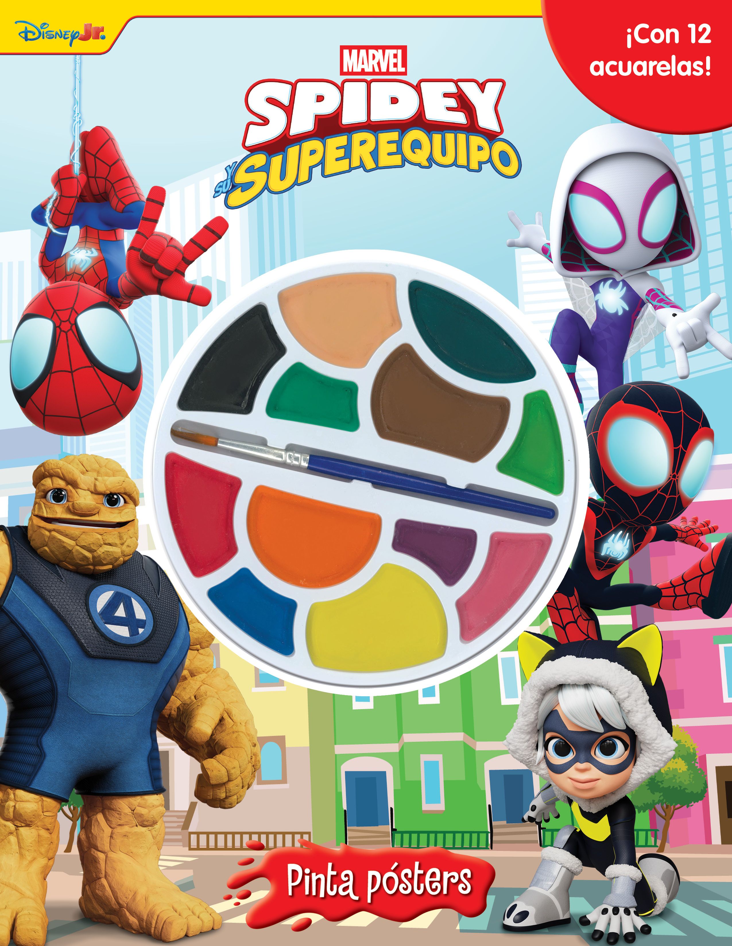Imagem 0 de SPIDEY Y SU SUPEREQUIPO. PINTA PÓSTERS (Capa Mole)