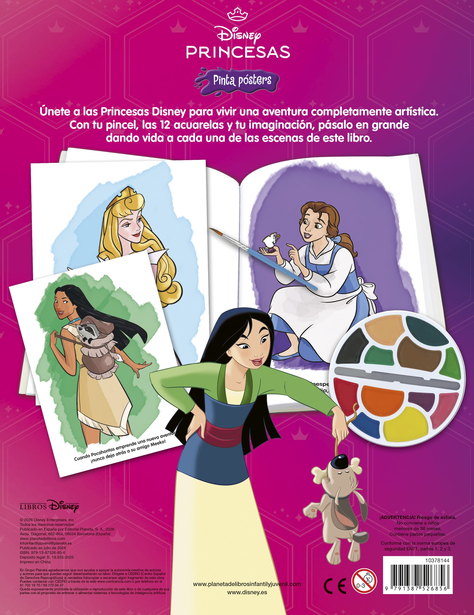 PRINCESAS. PINTA PÓSTERS  (Capa Mole) 2