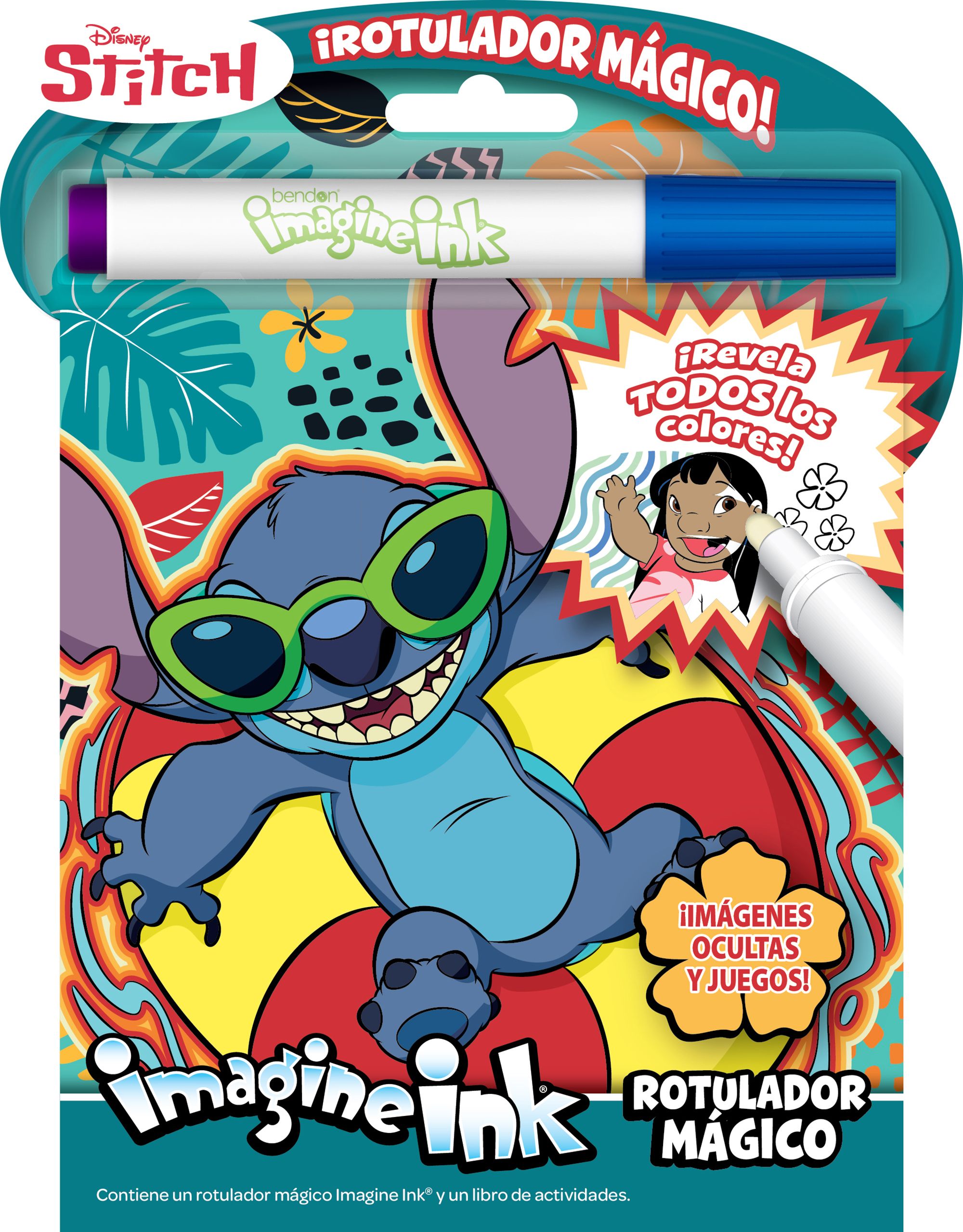 Imagen 0 de STITCH. ROTULADOR MÁGICO  (Tapa blanda)