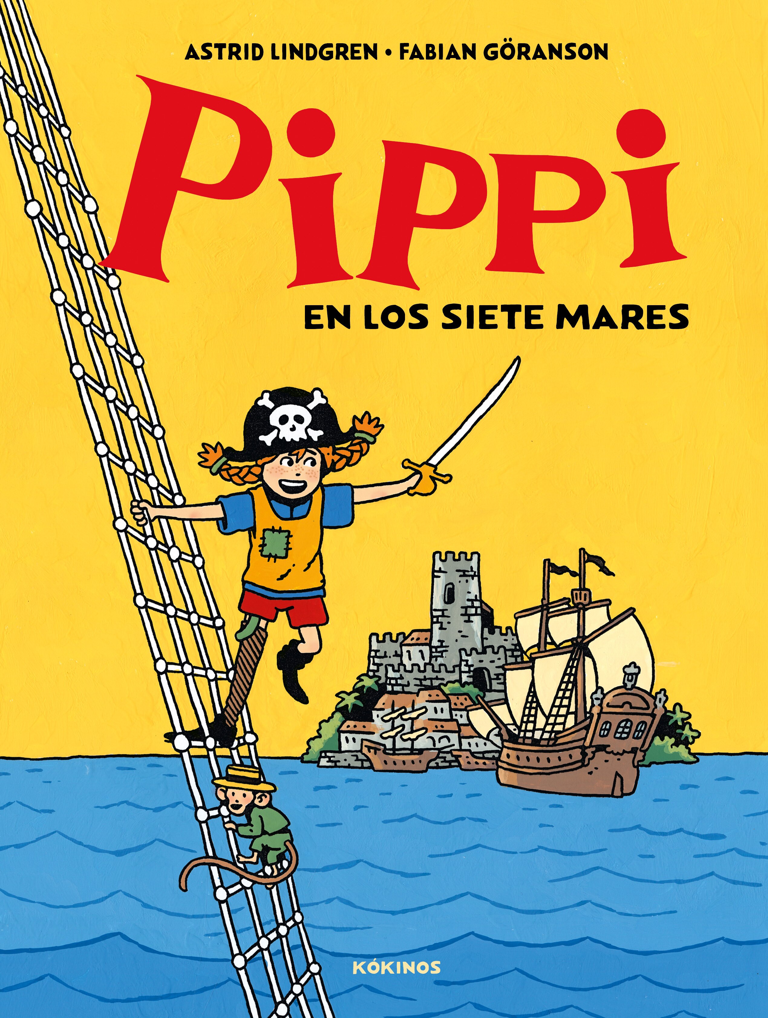 Imagem 0 de PIPPI EN LOS SIETE MARES  (Capa dura)