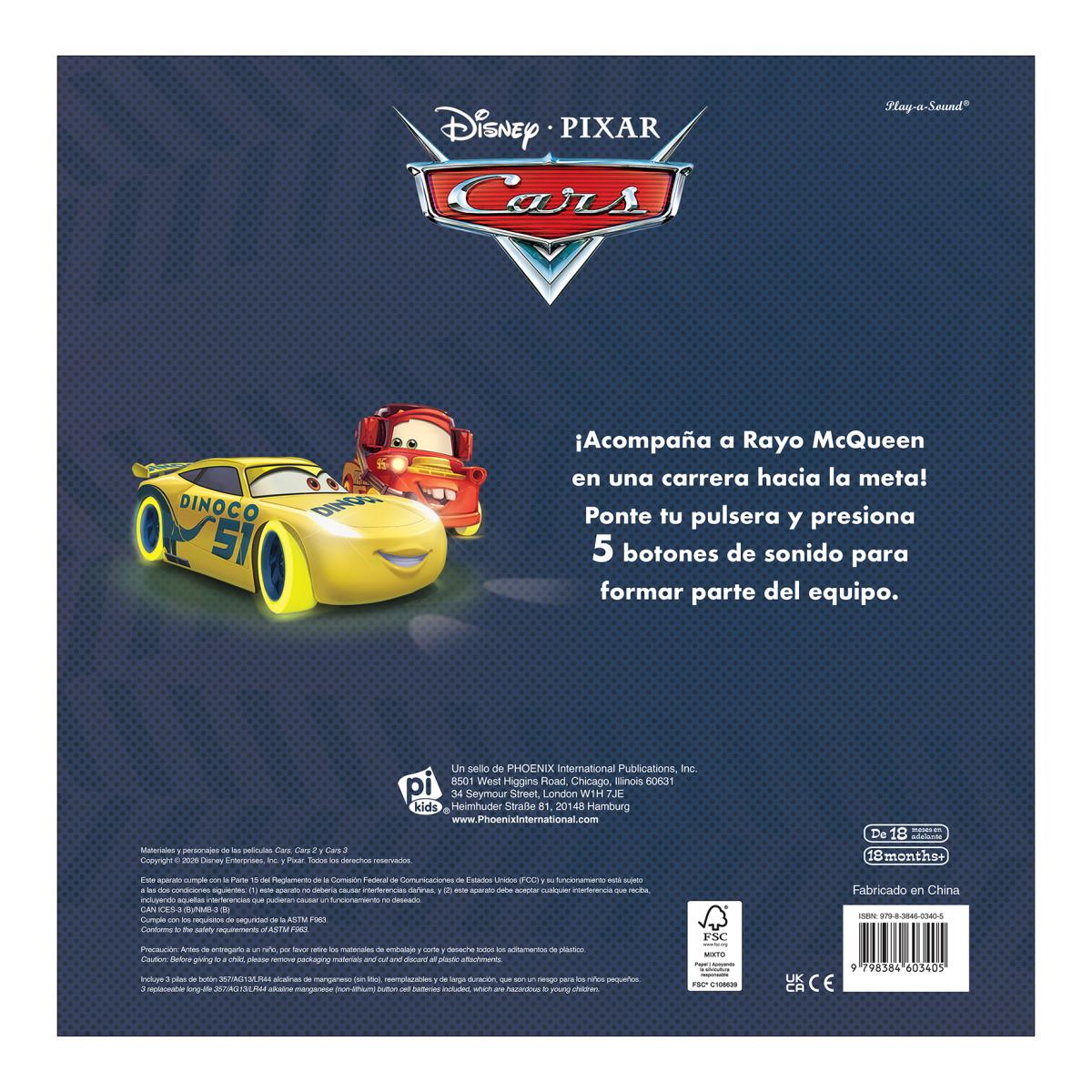 Disney pixar: cars - corredores luminoso 2