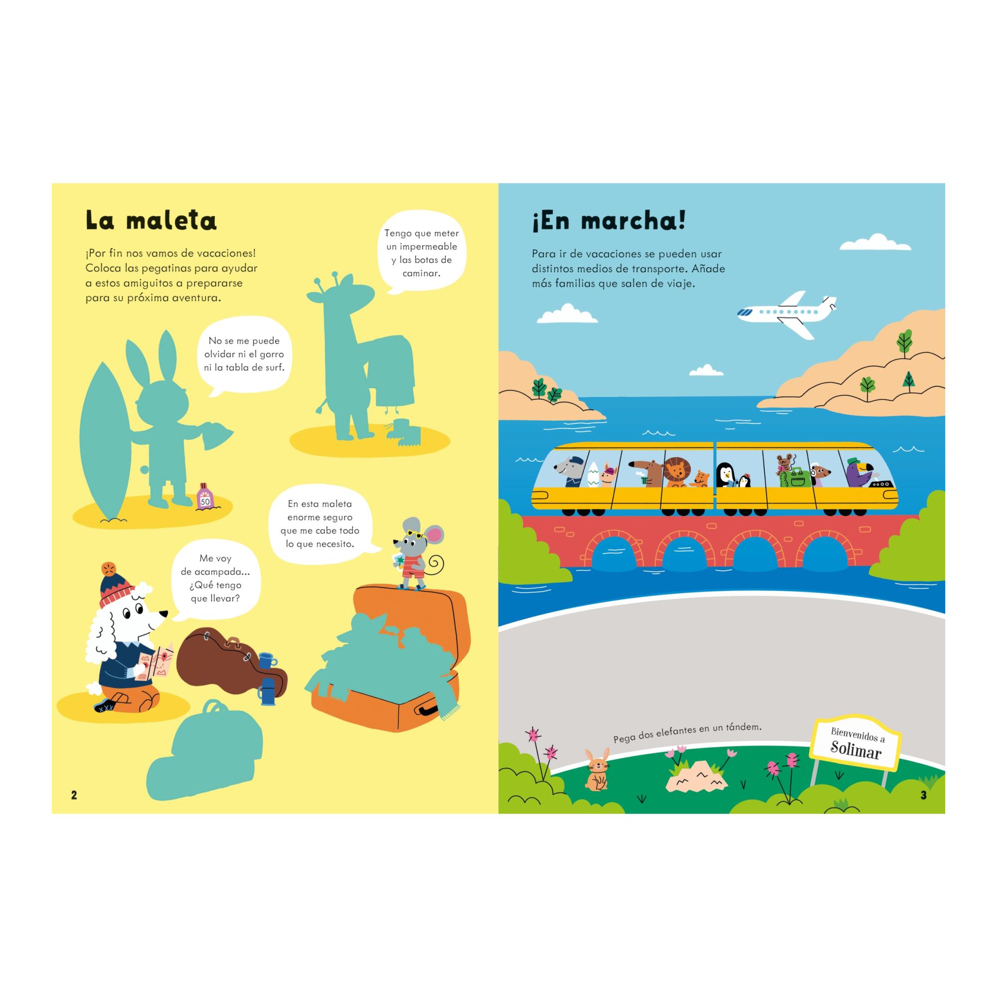 BUEN VIAJE.MI PEQUEÑO LIBRO DE PEGATINAS  (Capa Mole) 2