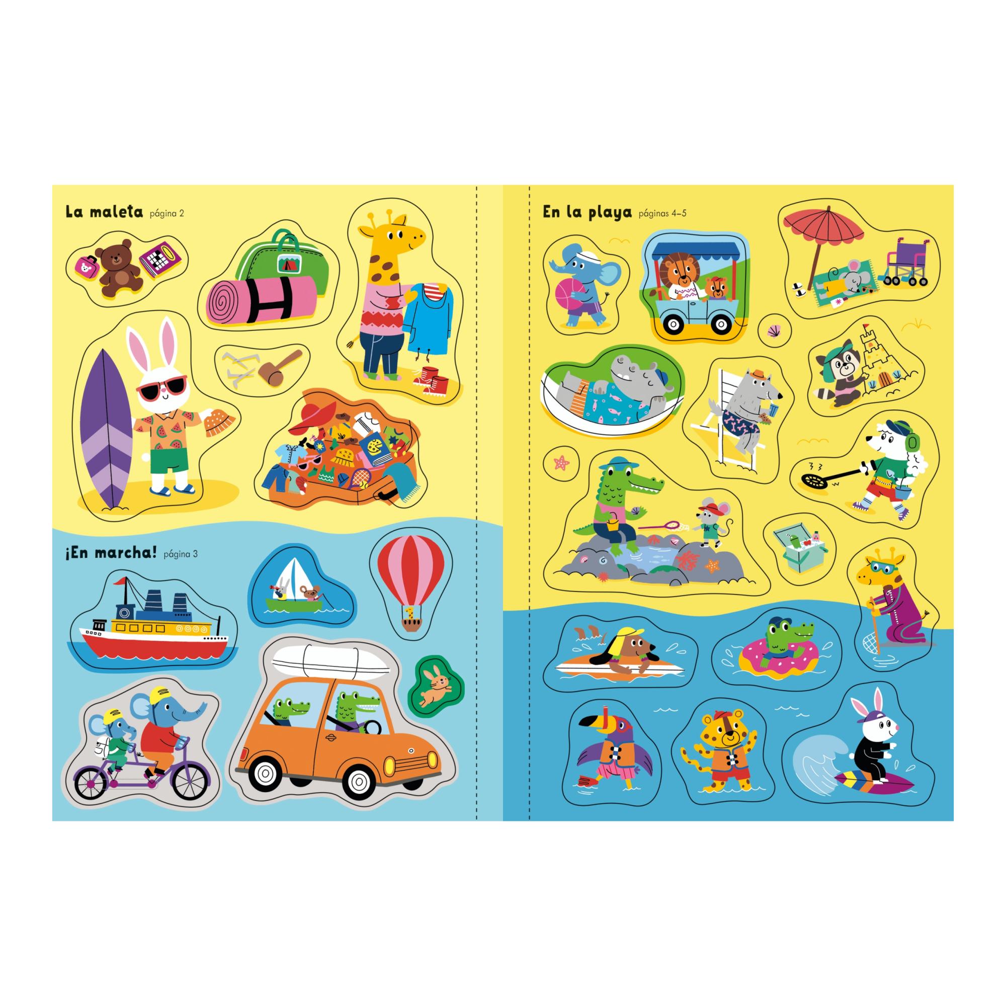 BUEN VIAJE.MI PEQUEÑO LIBRO DE PEGATINAS  (Capa Mole) 4