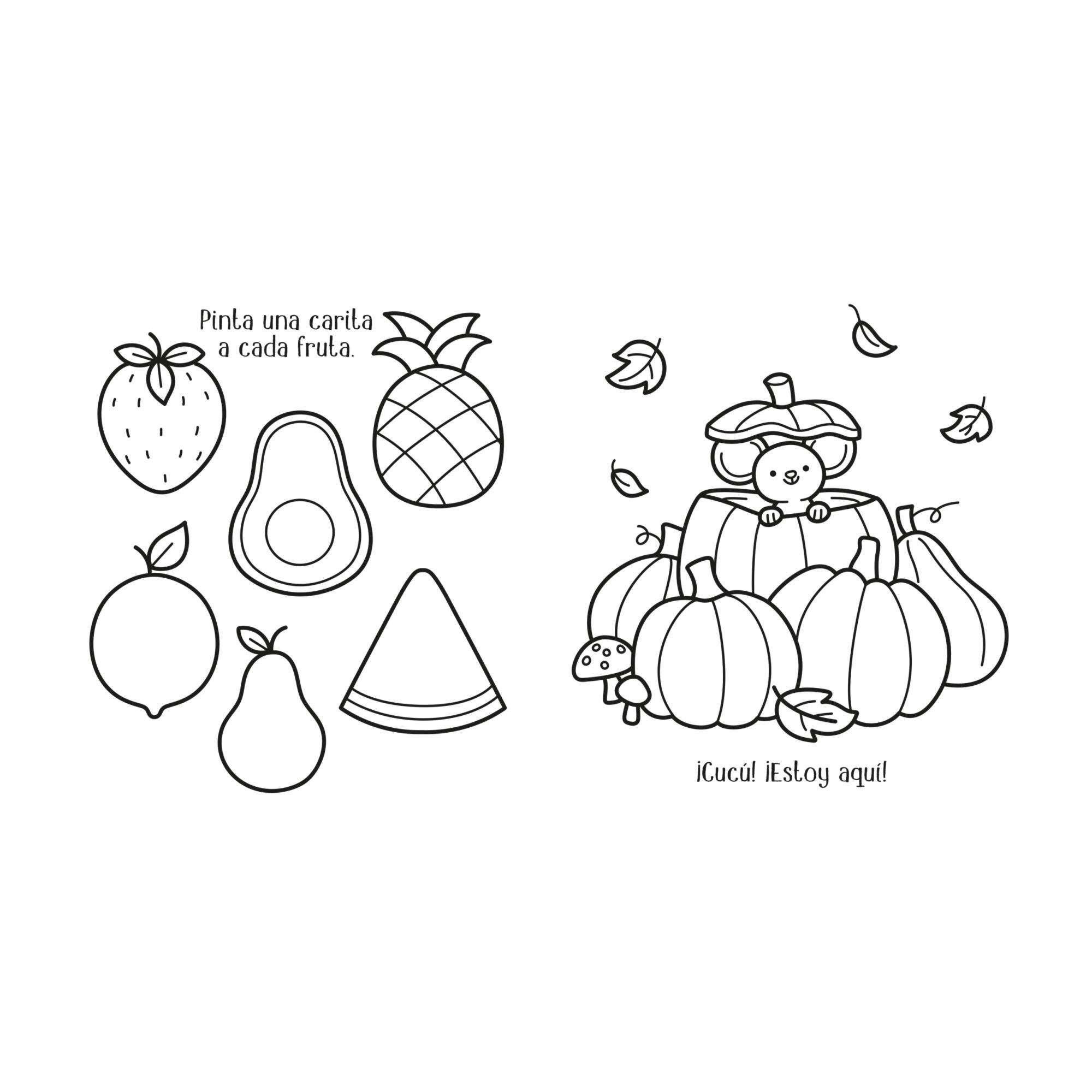 IDEAS PARA DIBUJAR Y COLOREAR.QUÉ TERNUR  (Capa Mole) 2