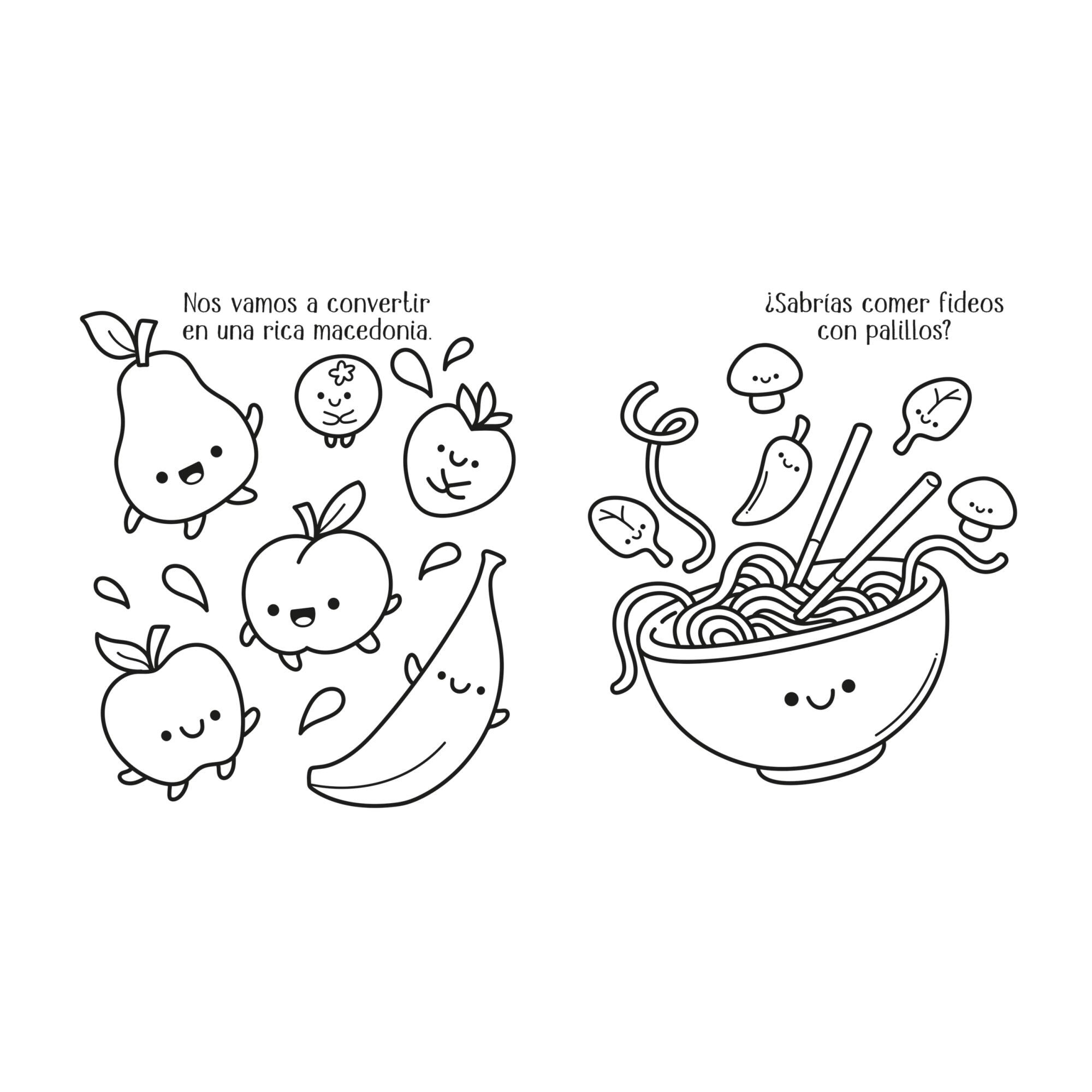 IDEAS PARA DIBUJAR Y COLOREAR.QUÉ TERNUR  (Capa Mole) 6