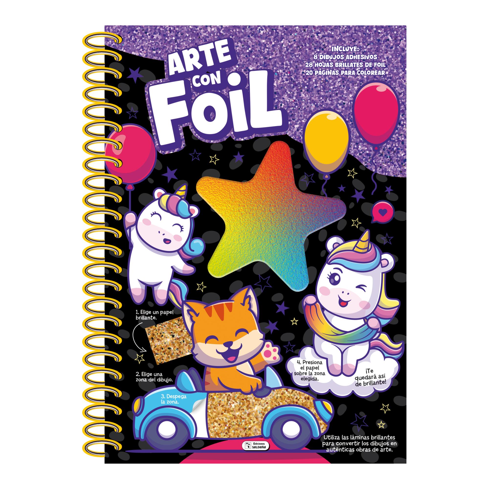 Imagem 0 de ARTE CON FOIL - UNICORNIOS (Capa Mole)