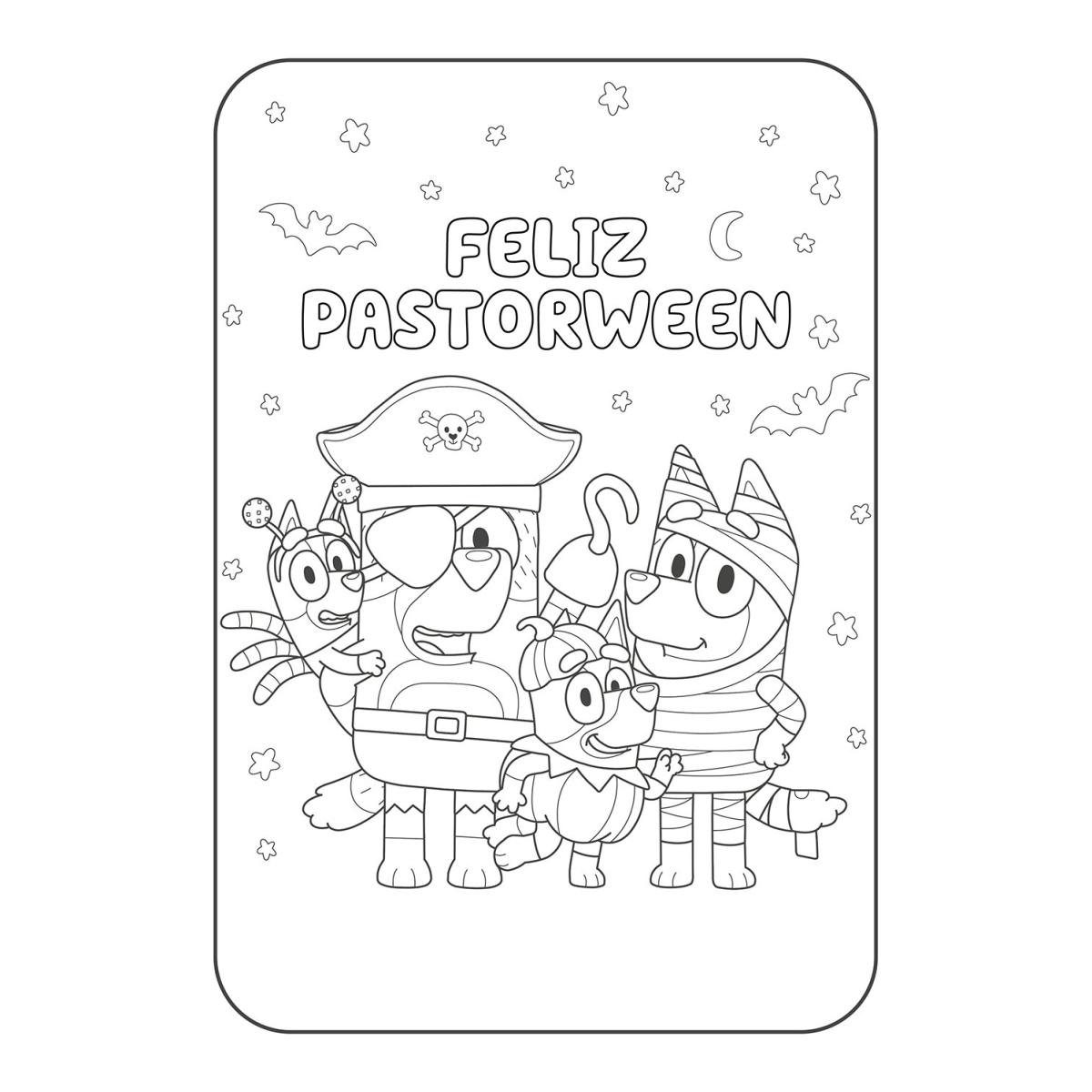 BLUEY. ACTIVIDADES - ¡BIEN, ES HALLOWEEN (Capa Mole) 5