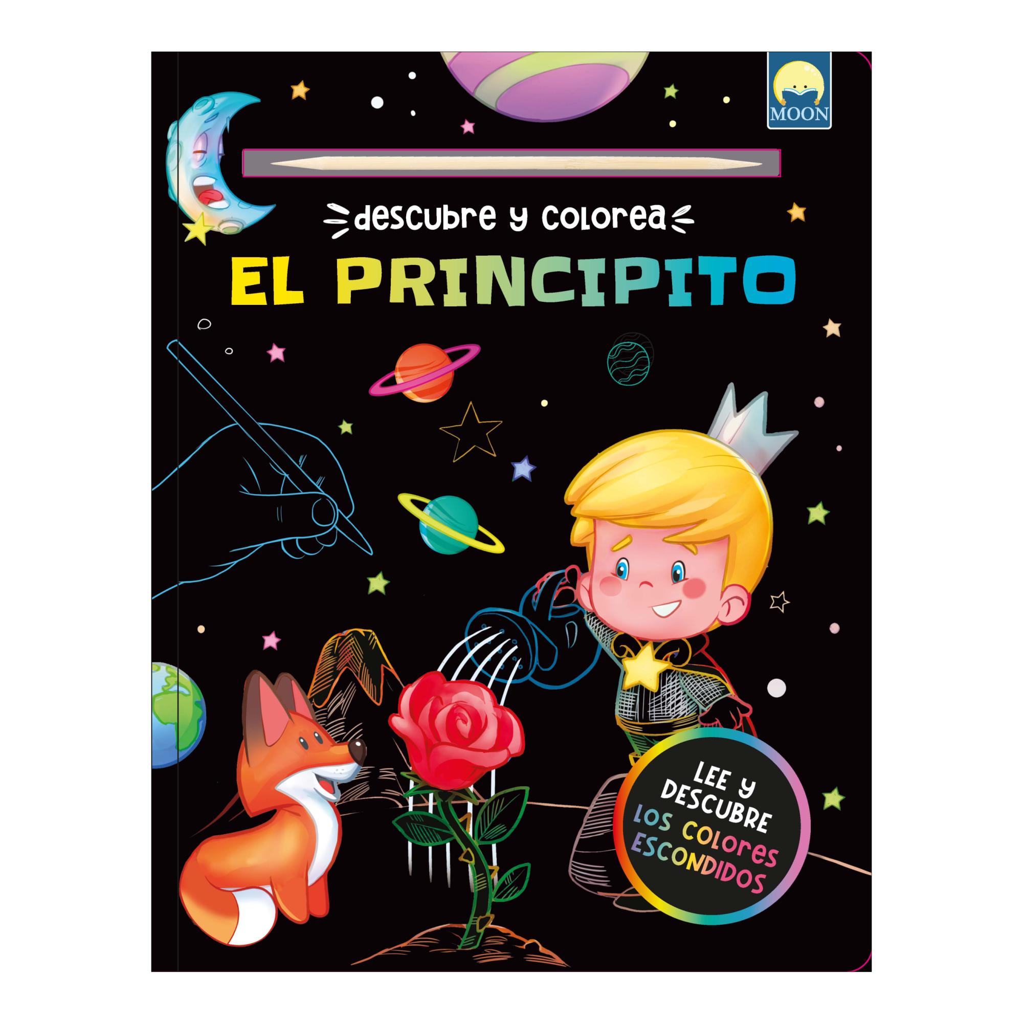 Imagen 0 de Descubre colorea el principito (Tapa blanda)