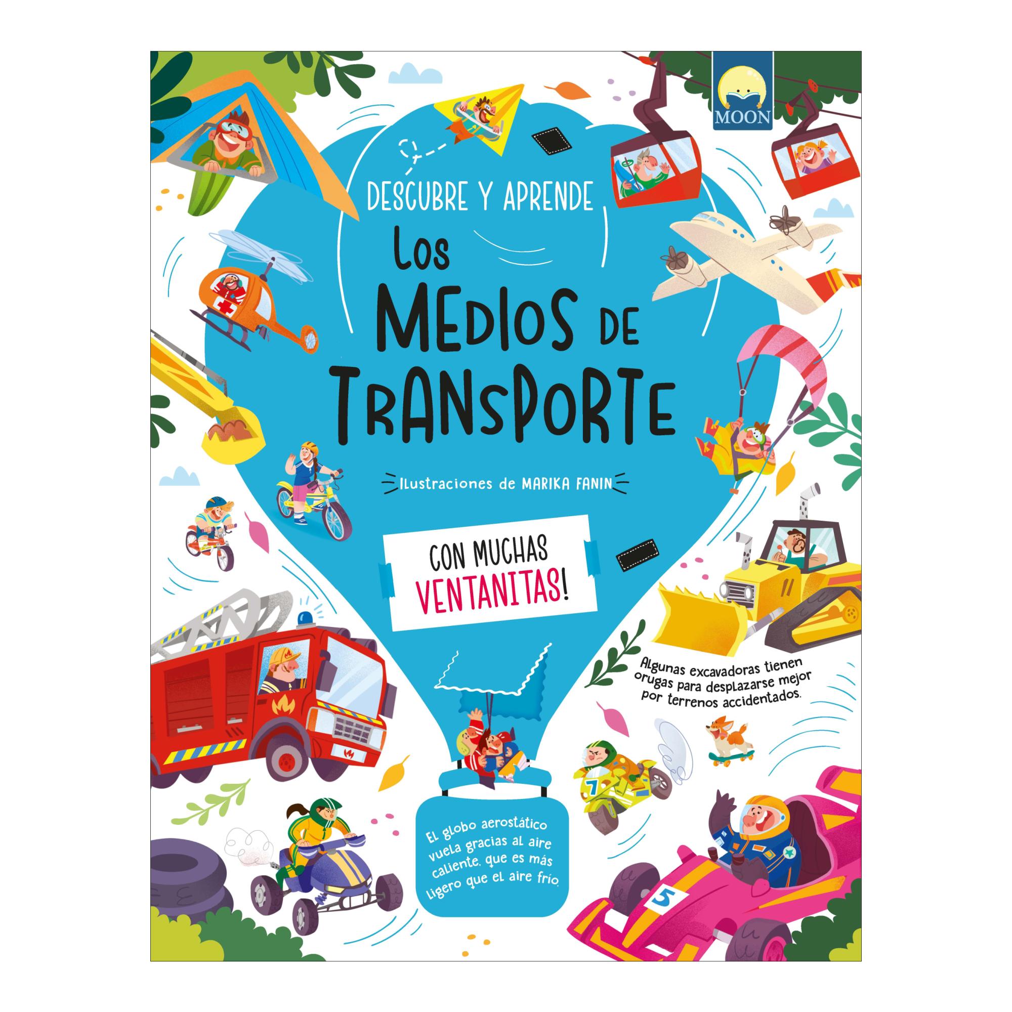 Imagen 0 de Descubre aprende medios transporte (Tapa dura)