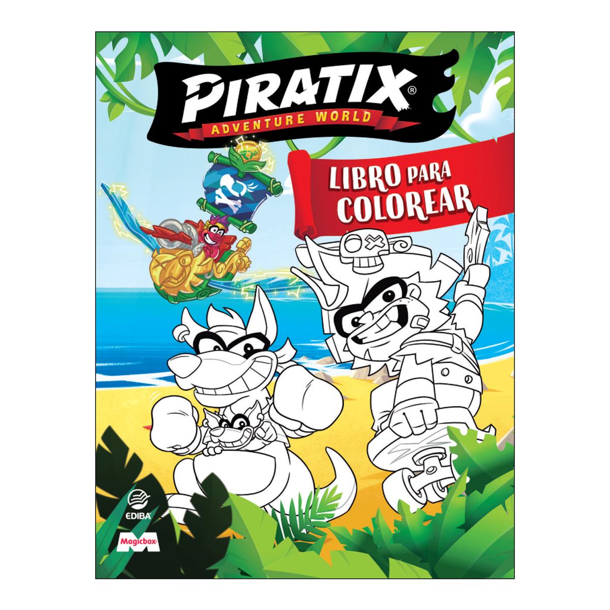 Imagem 0 de LIBRO PARA COLOREAR PIRATIX Nº 2 (Capa mole)