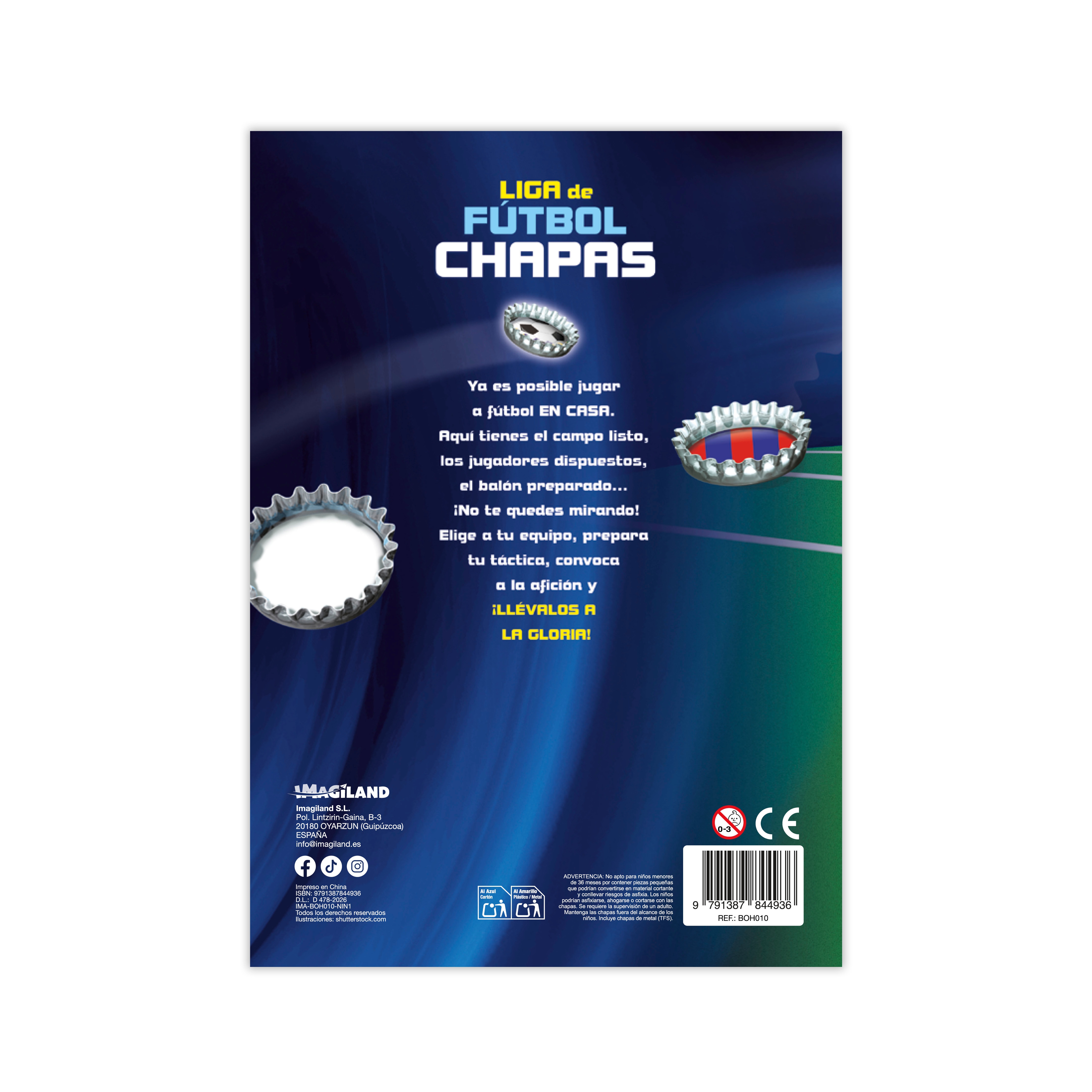 Libro futbol chapas liga 2